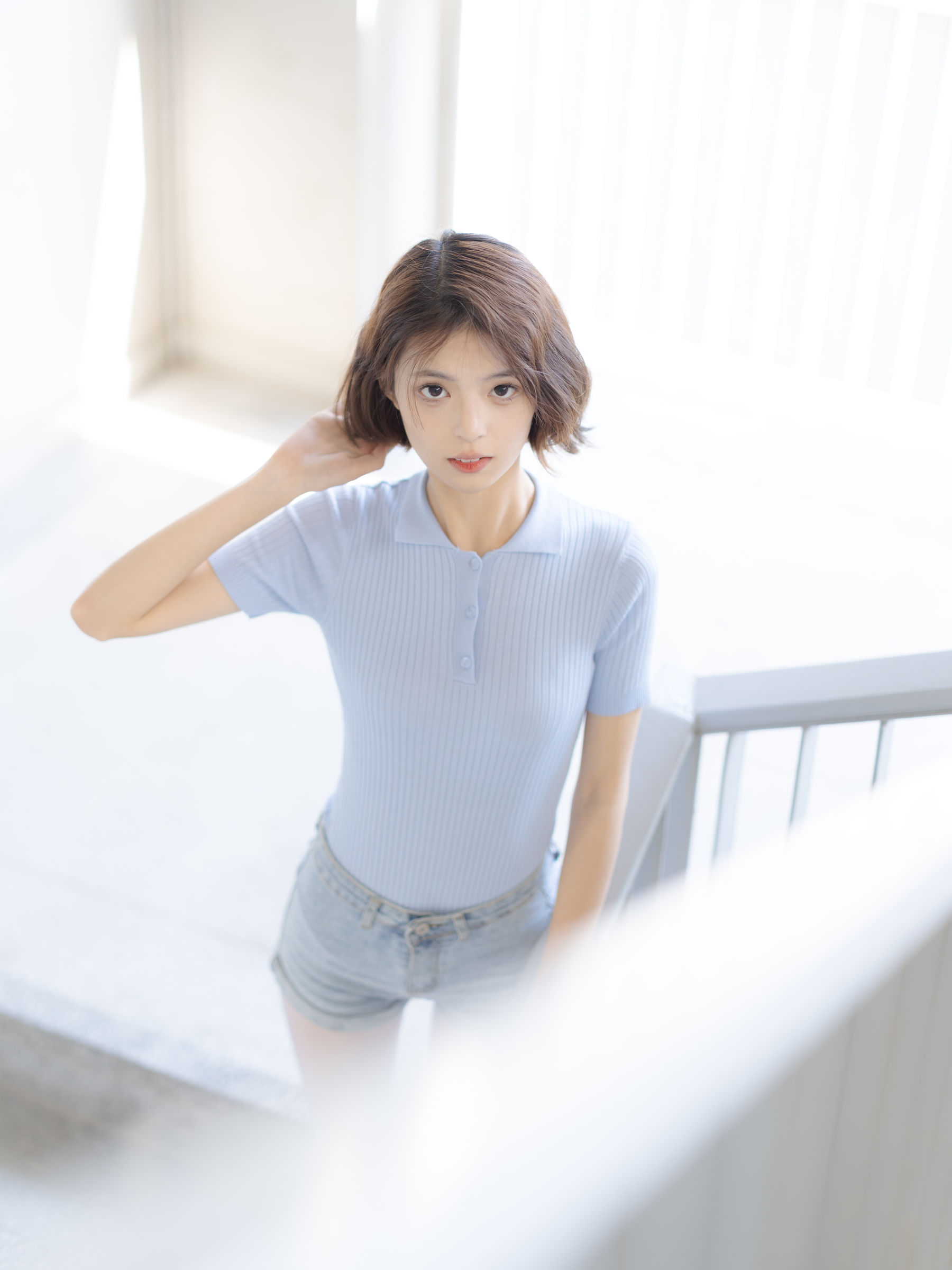 森萝财团写真 - 媛媛 试拍 15D超薄白丝/(59P)