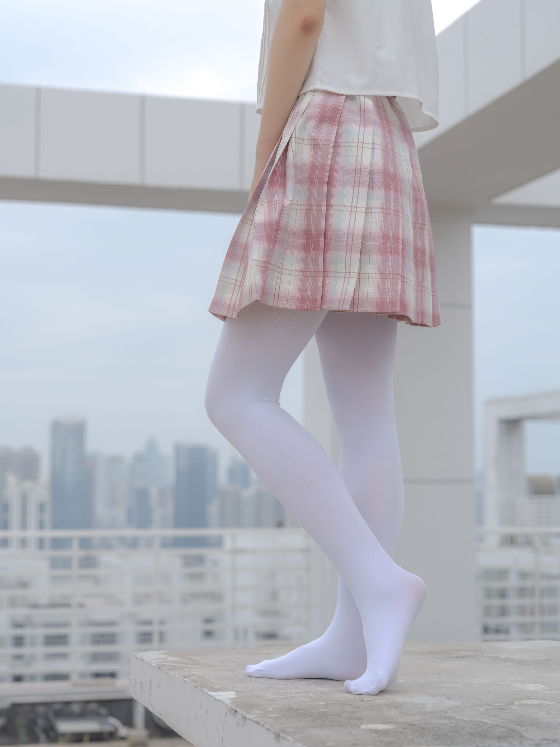 森萝财团写真 - 小圆 试拍 JKJK格子裙 80D/(64P)