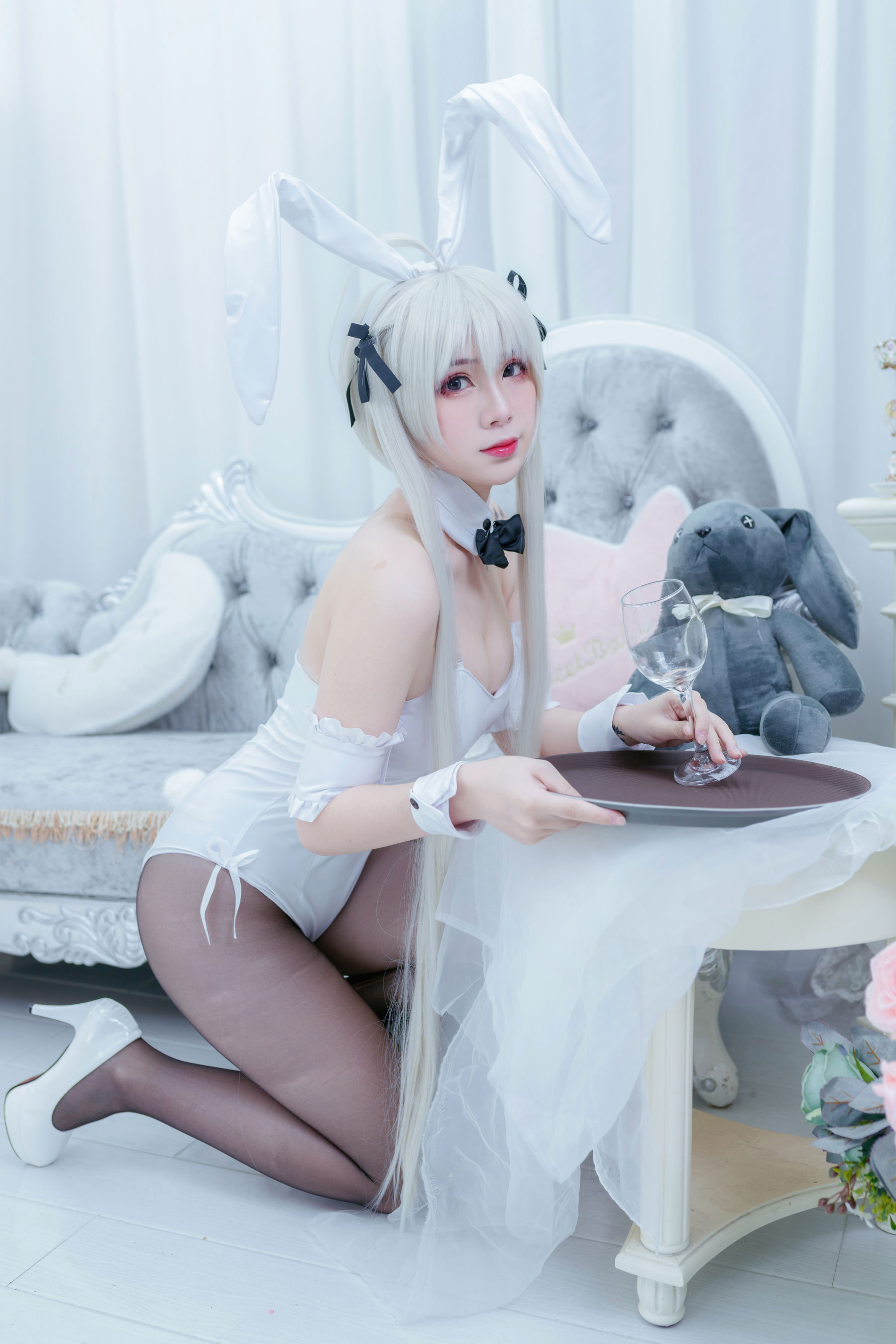 次元少女羊大真人 - 穹妹兔女郎/(13P)