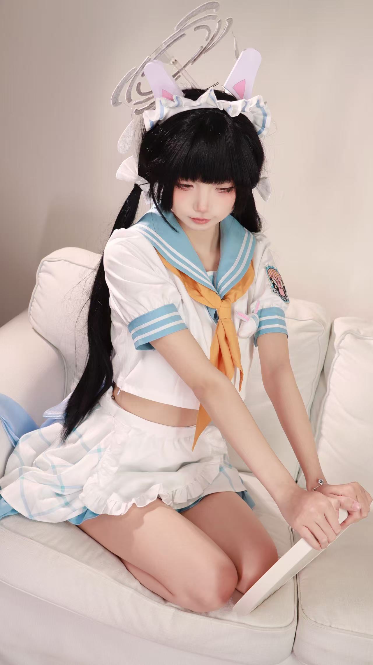 清纯少女 五更百鬼 - JK女仆/(15P)