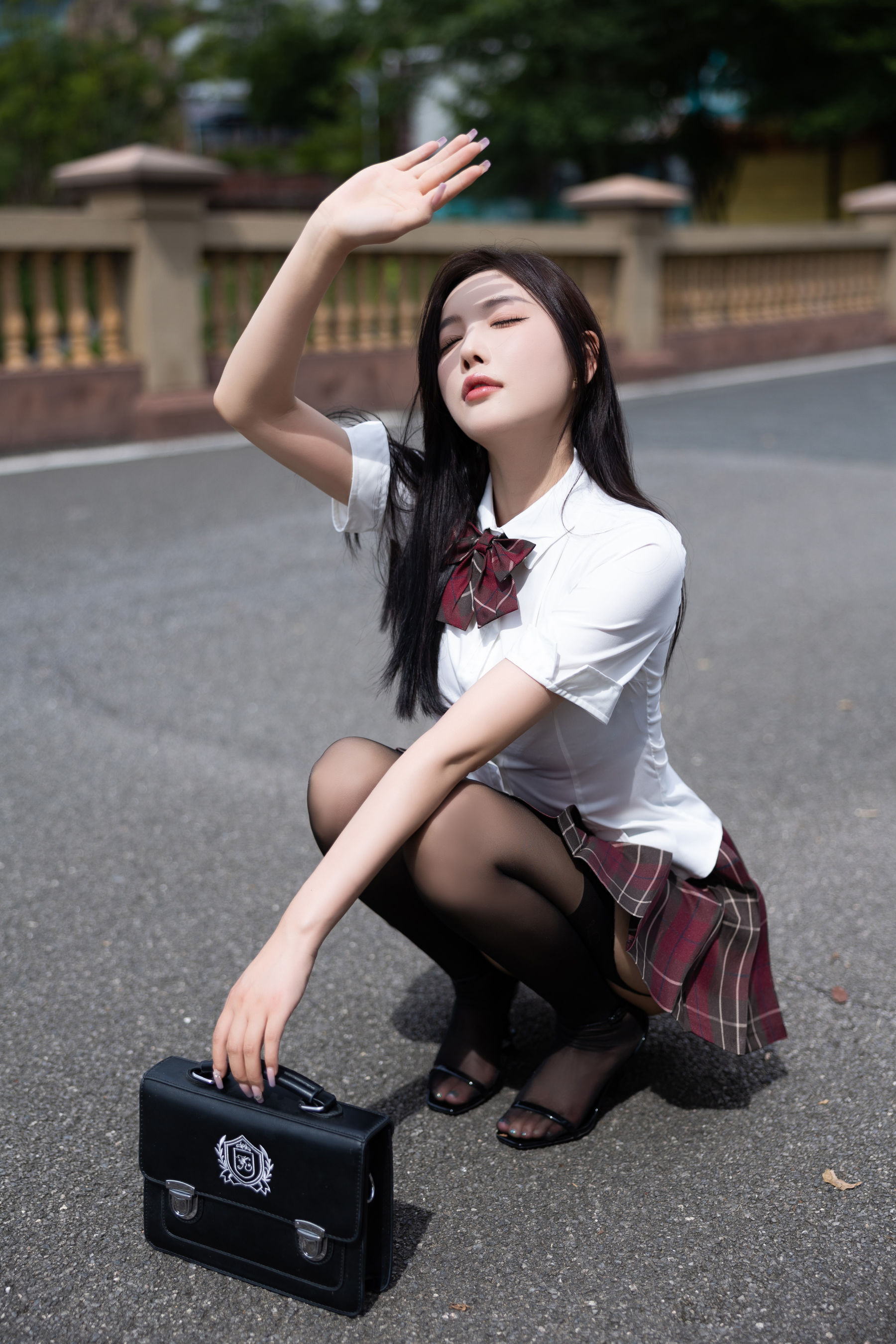 杨晨晨 - 性感JK制服/(125P)