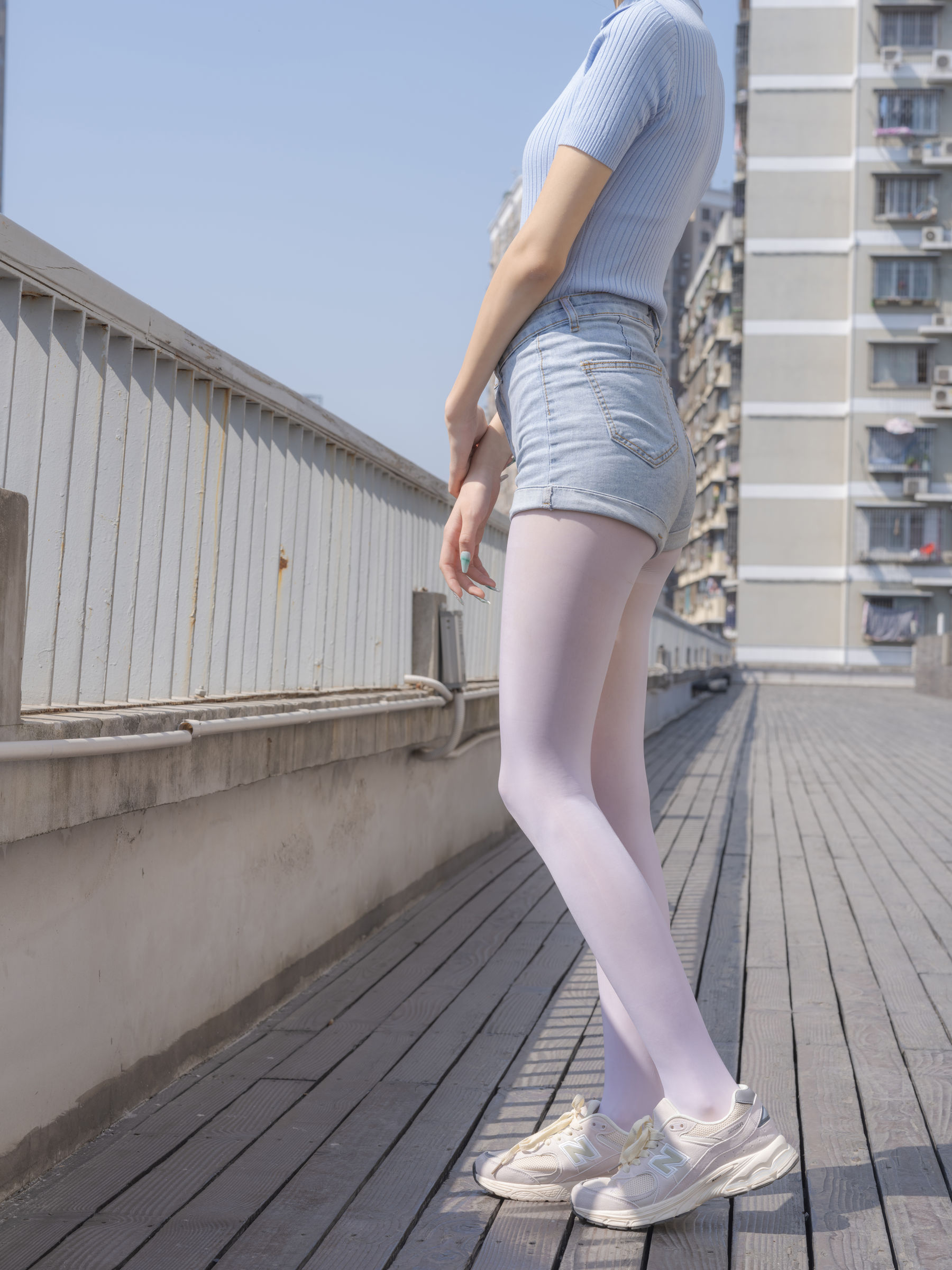 森萝财团写真 - 媛媛 试拍 15D超薄白丝/(59P)