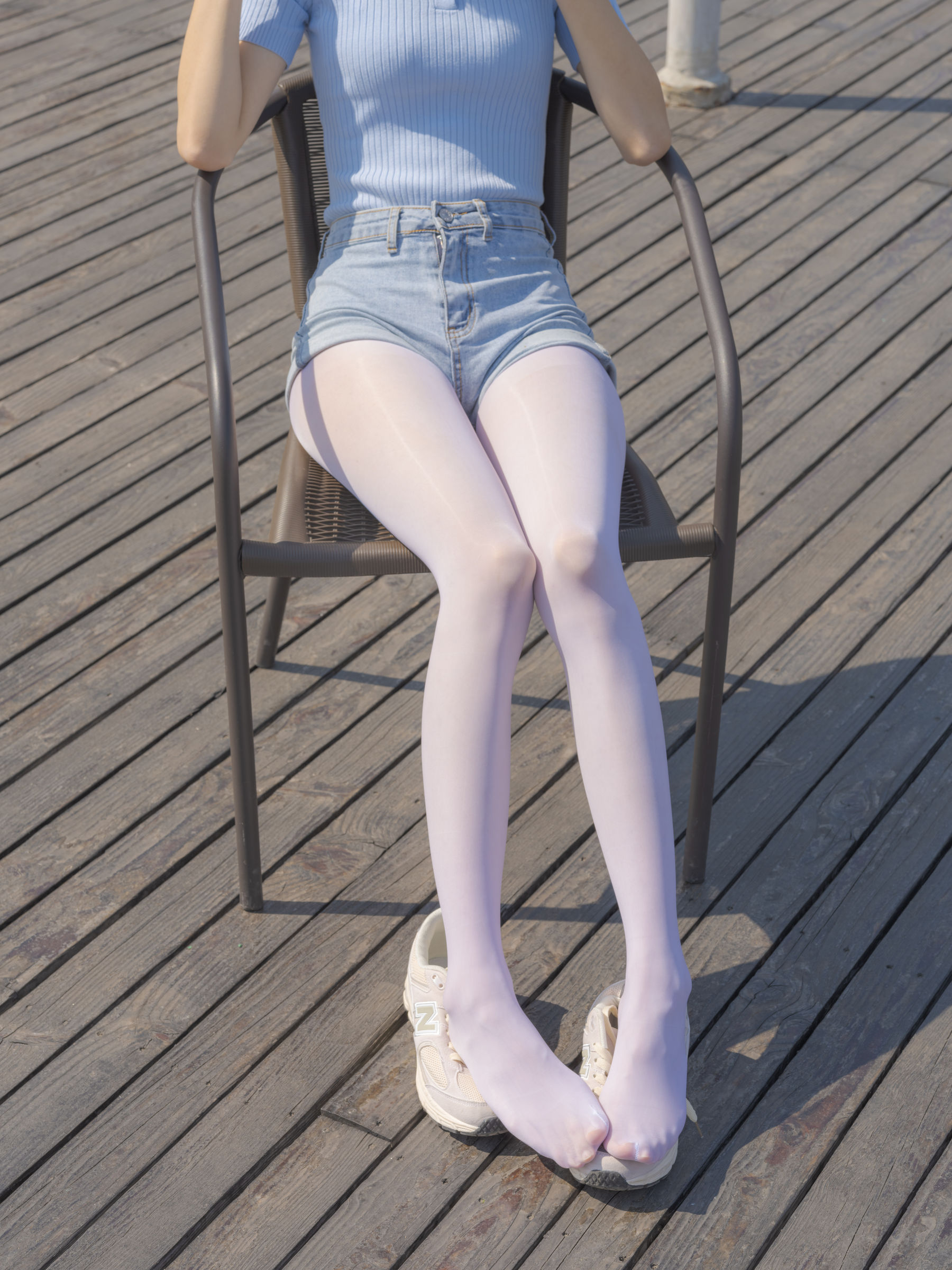 森萝财团写真 - 媛媛 试拍 15D超薄白丝/(59P)