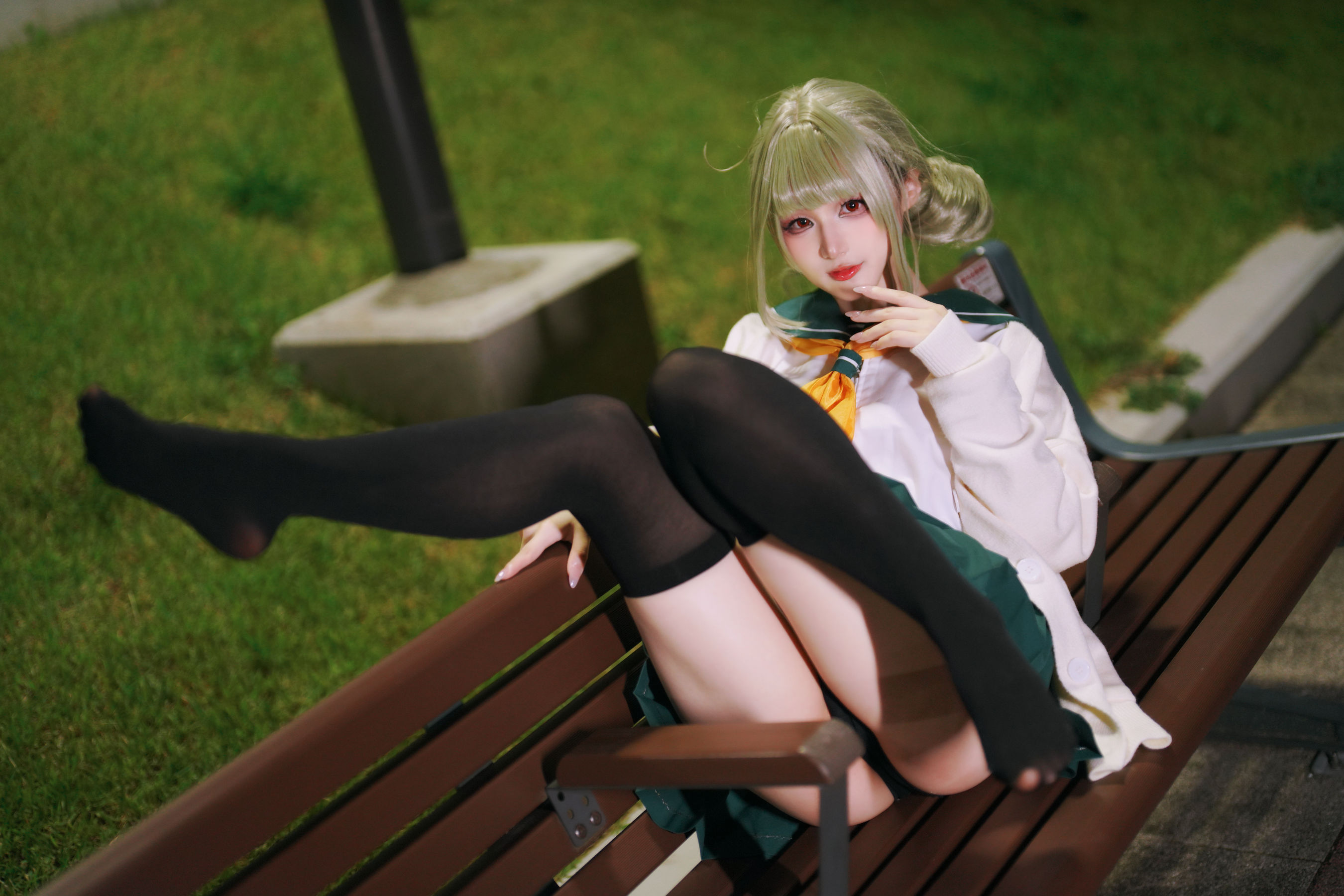 幼愛youmeko - 小琪舞JK制服/(48P)