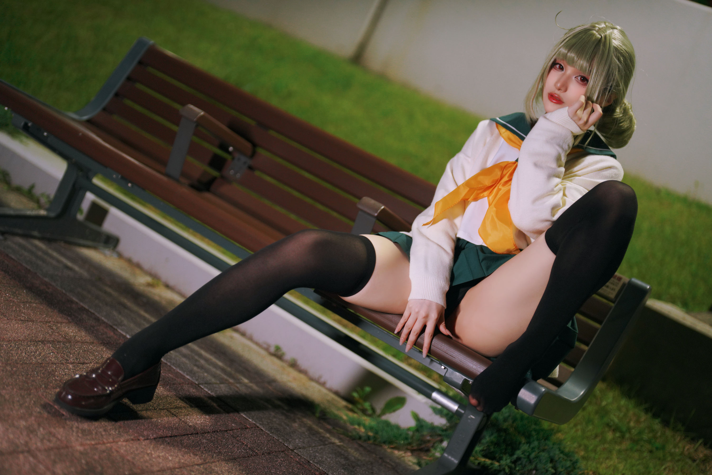 幼愛youmeko - 小琪舞JK制服/(48P)