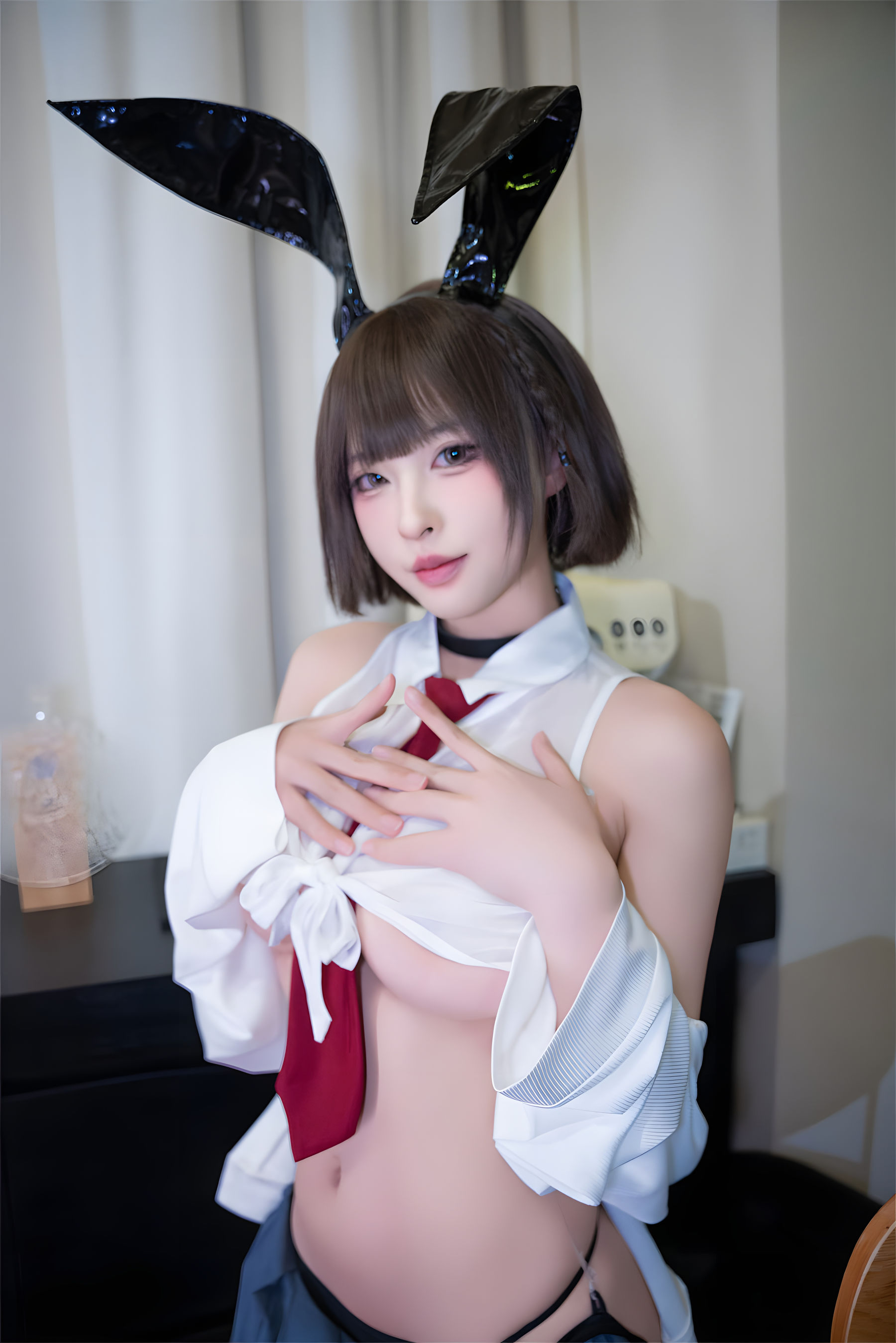 尤物清水由乃 - JK兔女郎/(59P)