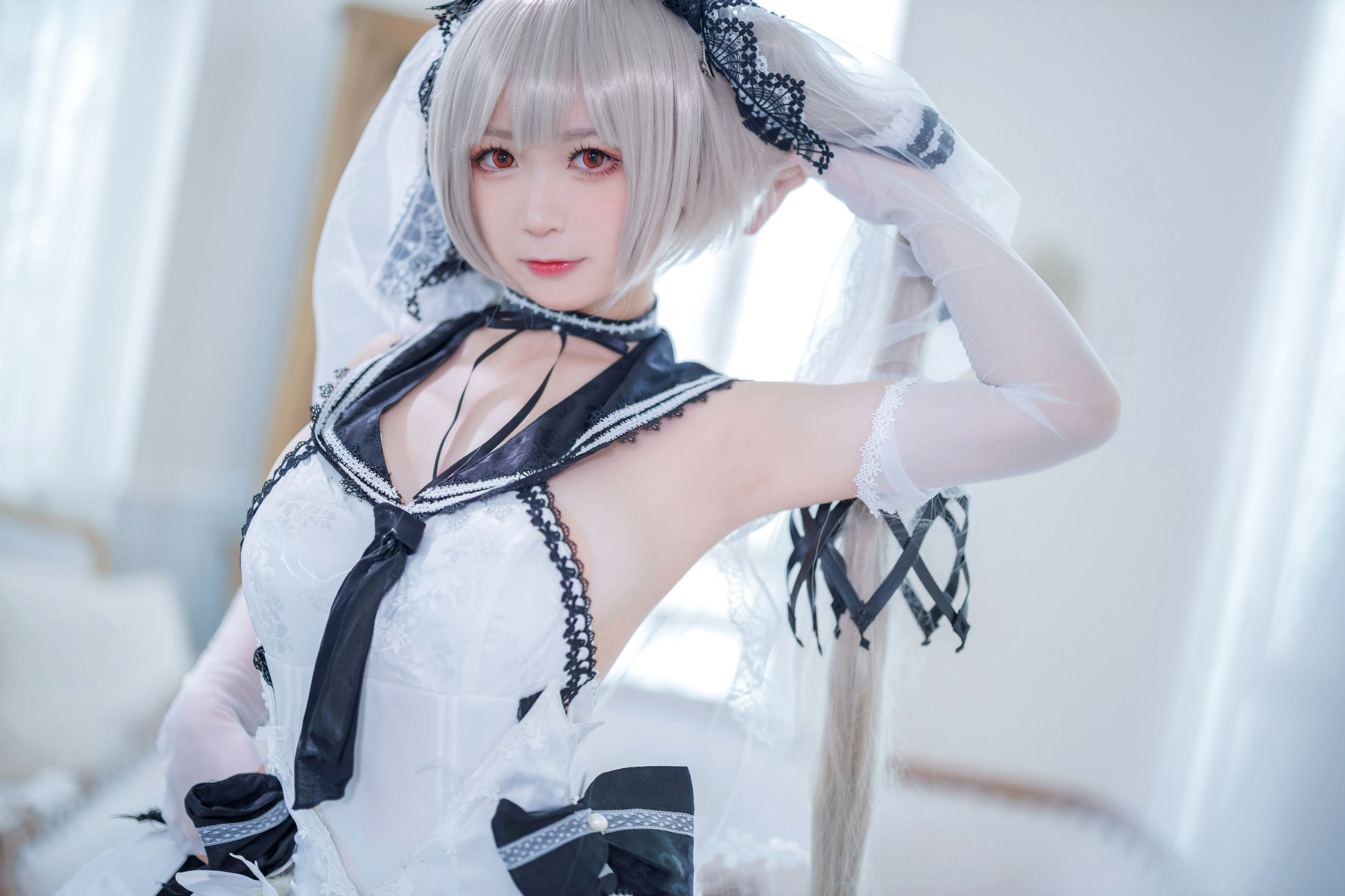 动漫博主樱落酱w - 碧蓝航线 可畏 礼服/(20P)