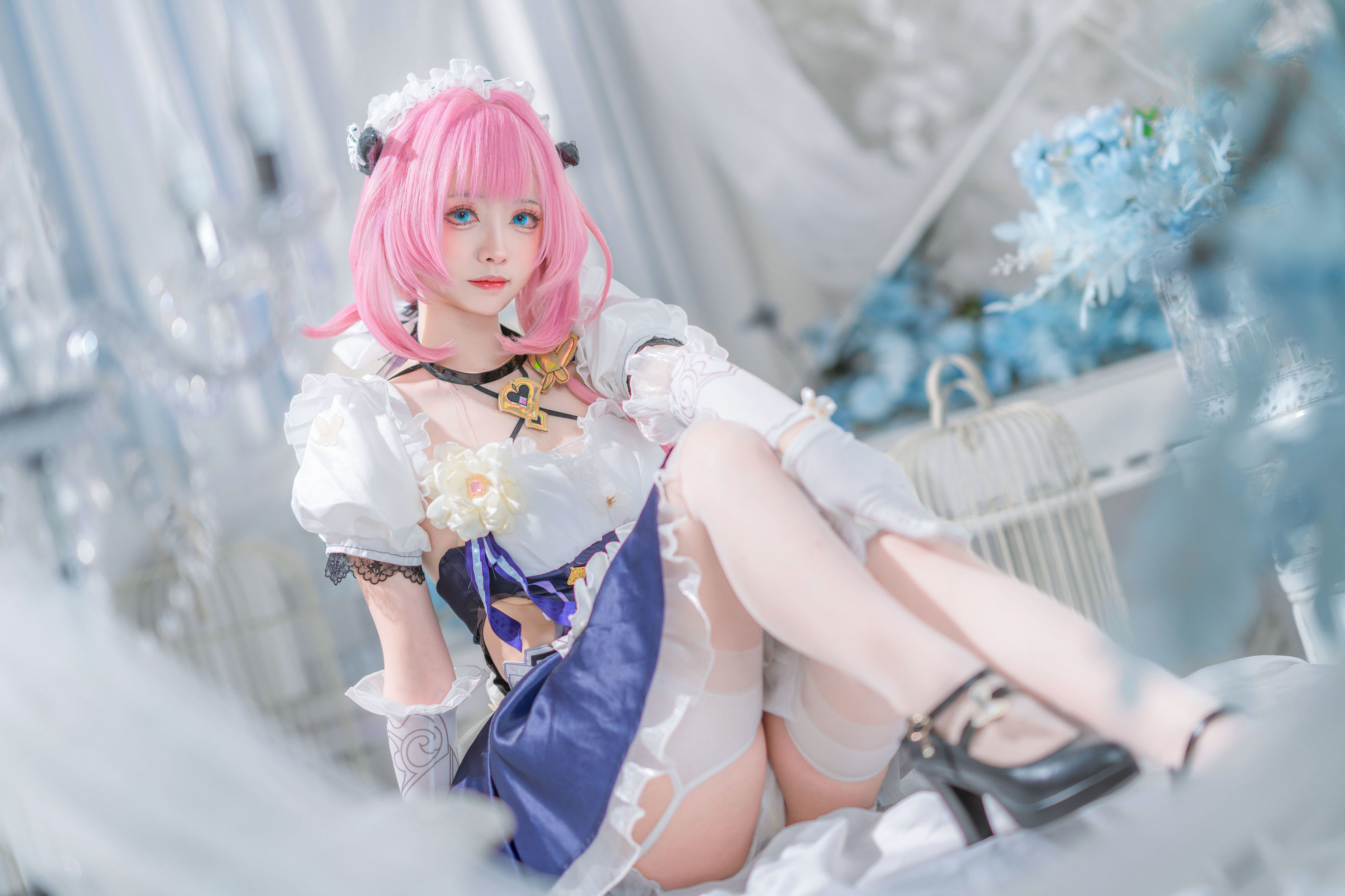 动漫博主大大卷卷小卷 - 崩坏3 爱莉希雅女仆/(29P)