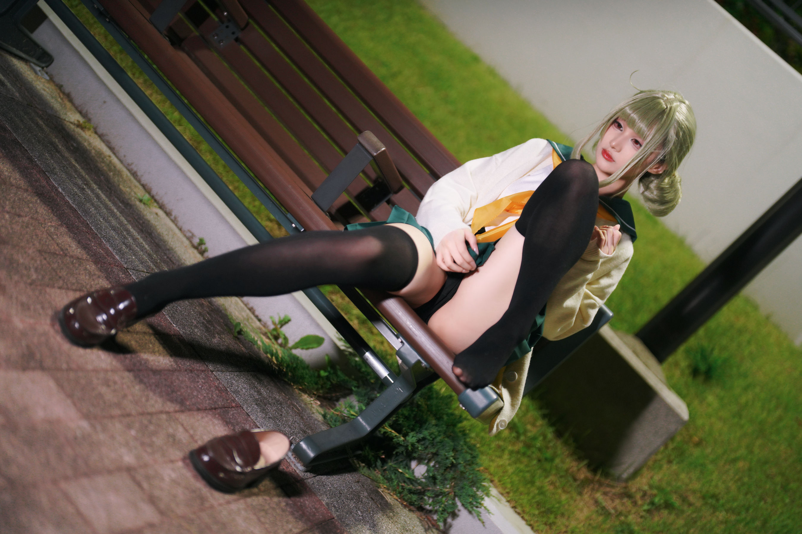 幼愛youmeko - 小琪舞JK制服/(48P)