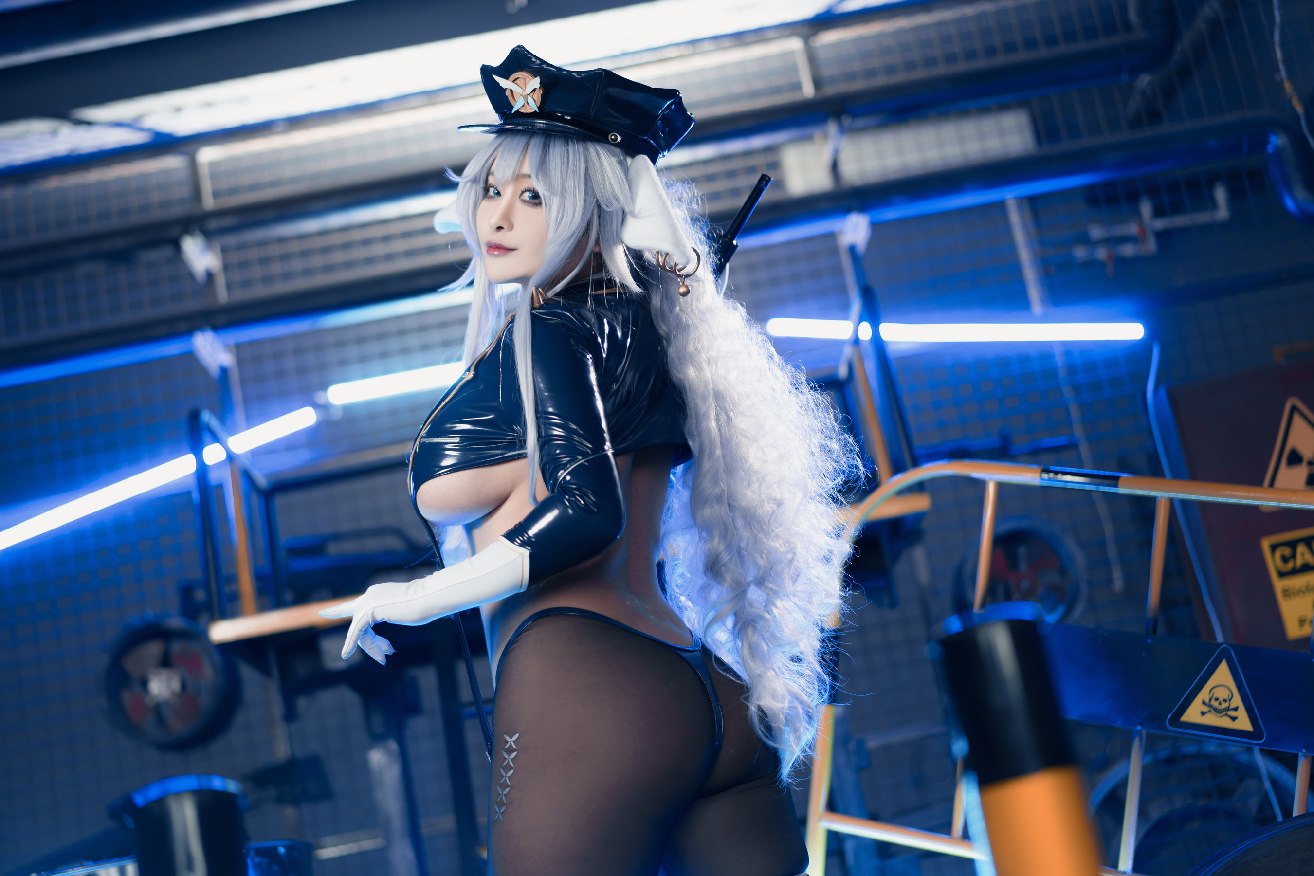 动漫博主洛璃LoLiSAMA - 信浓女警/(80P)