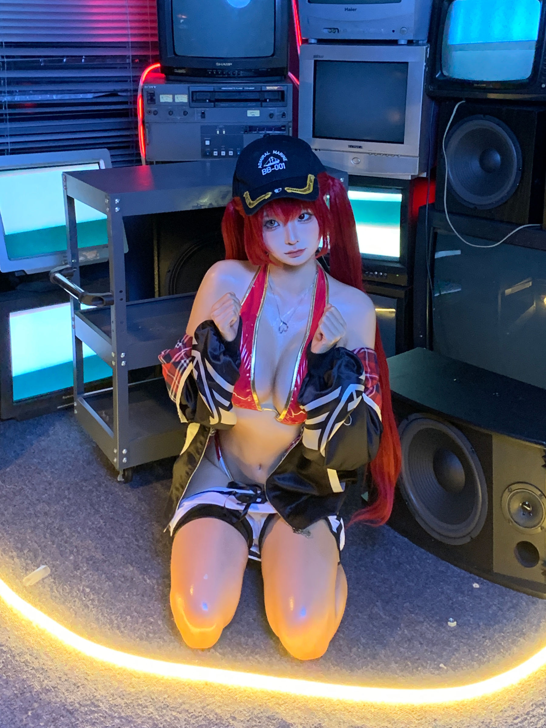 动漫博主蠢沫沫 - Hololive 宝钟玛琳 船长/(238P)