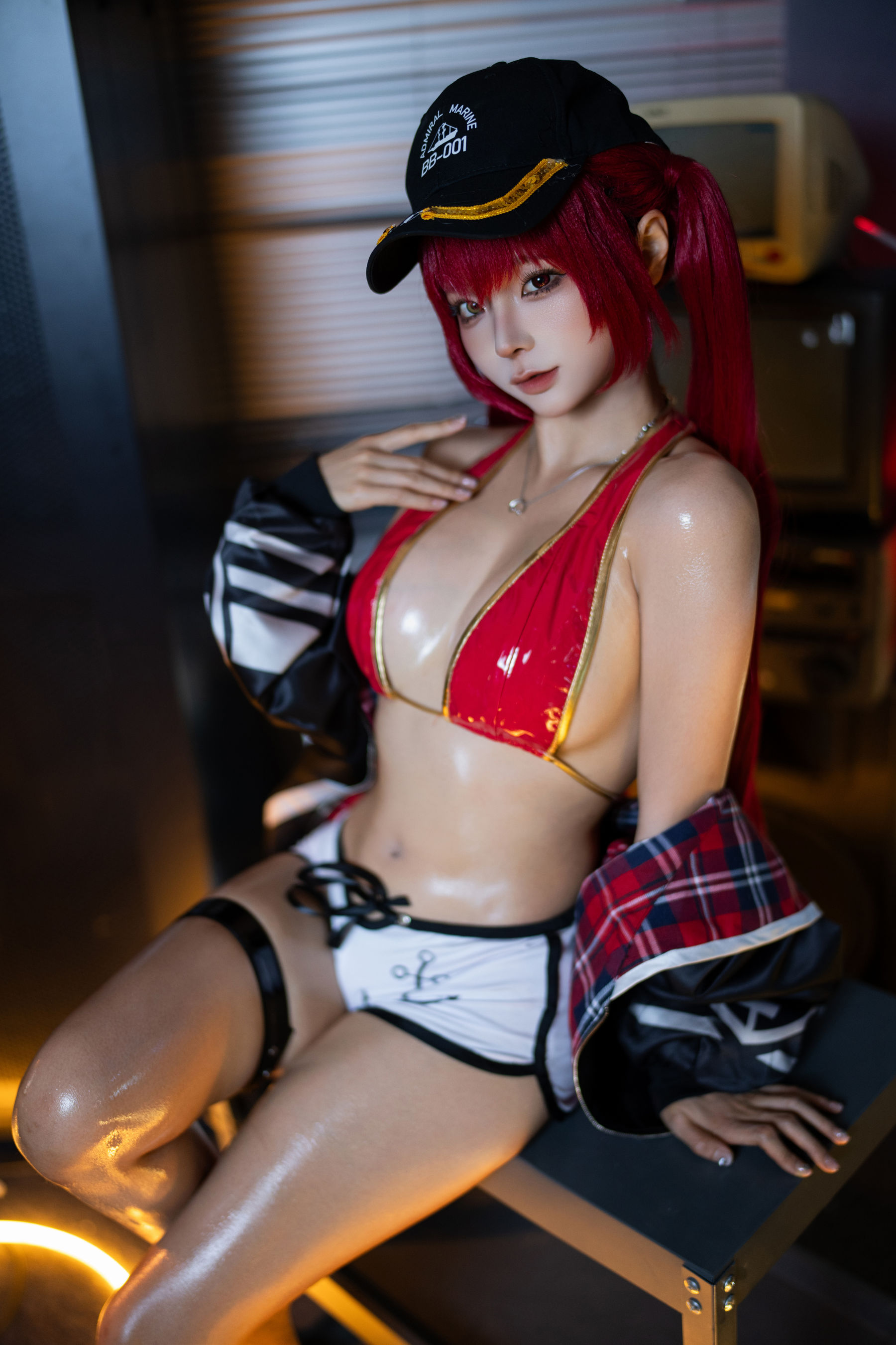 动漫博主蠢沫沫 - Hololive 宝钟玛琳 船长/(238P)