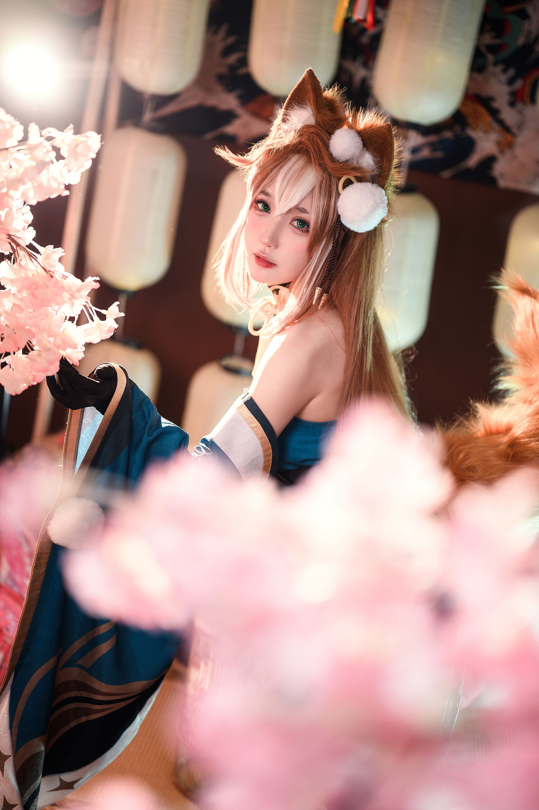 动漫博主阿包也是兔娘 - 原神 希娜小姐/(42P)