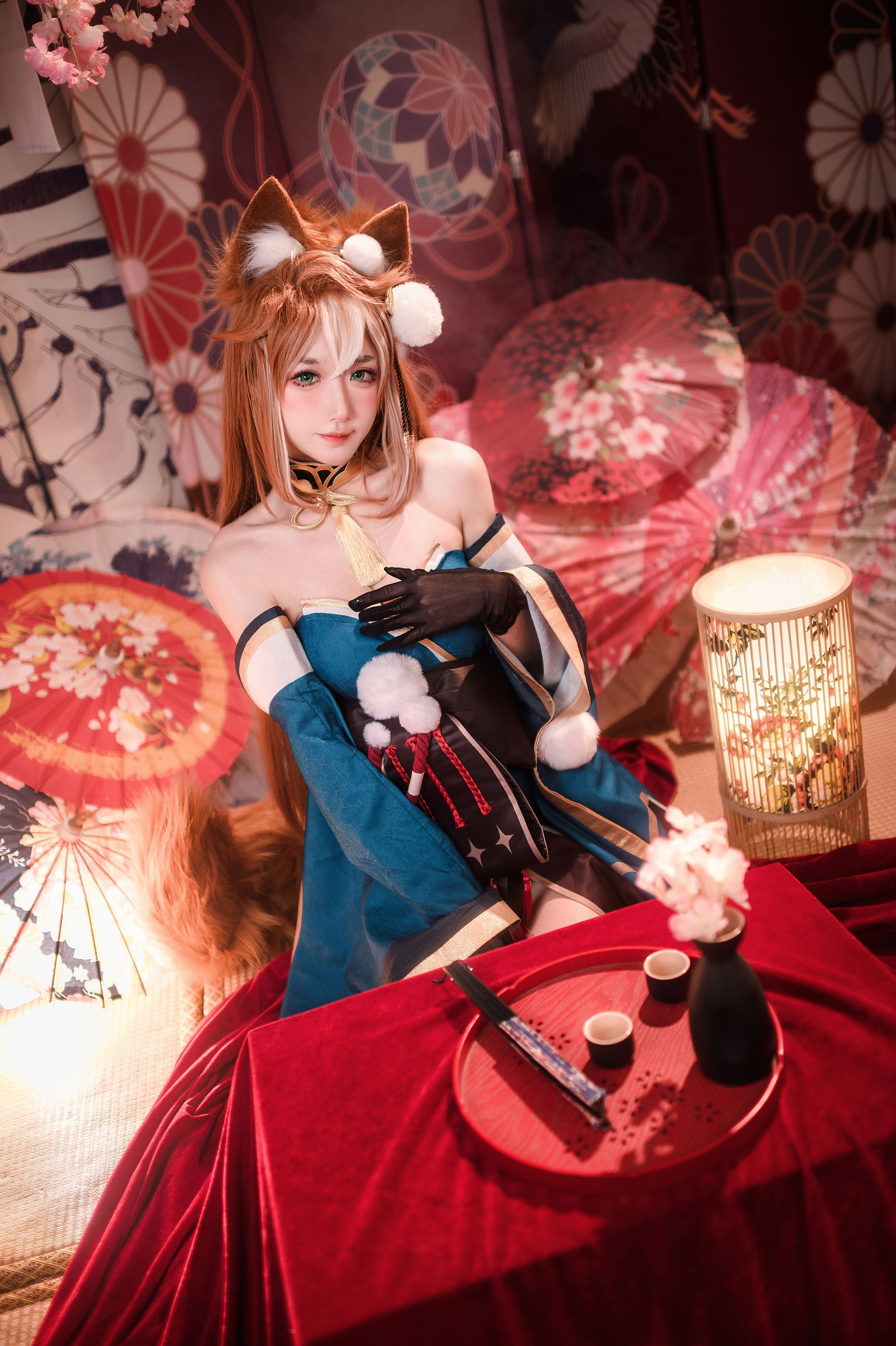 动漫博主阿包也是兔娘 - 原神 希娜小姐/(42P)