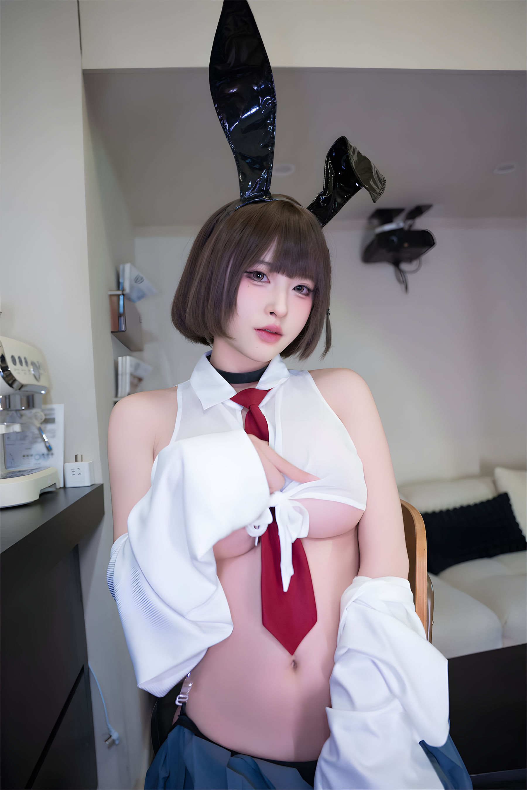 尤物清水由乃 - JK兔女郎/(59P)