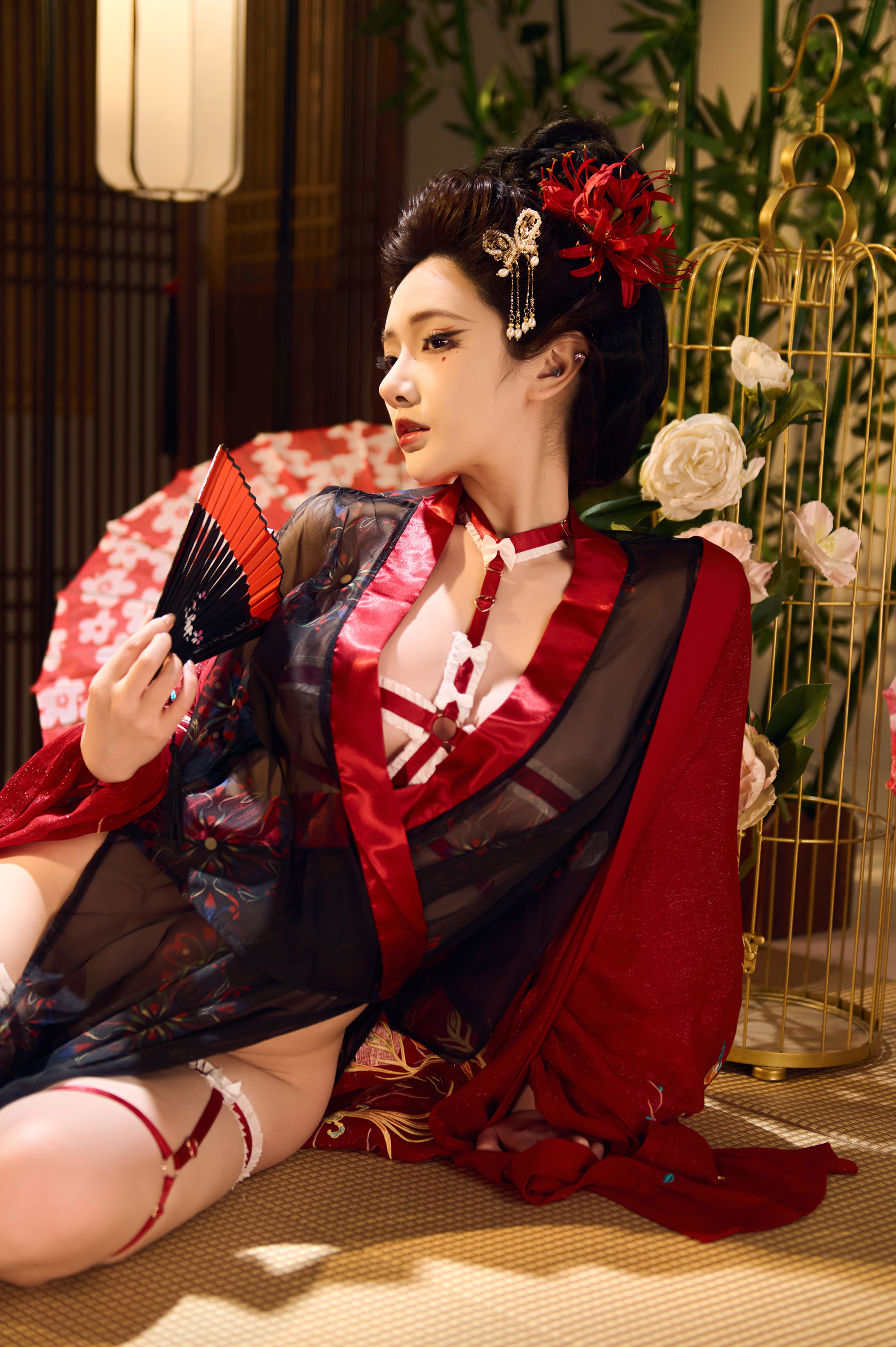 动漫博主雯妹 - 红袖添香/(61P)