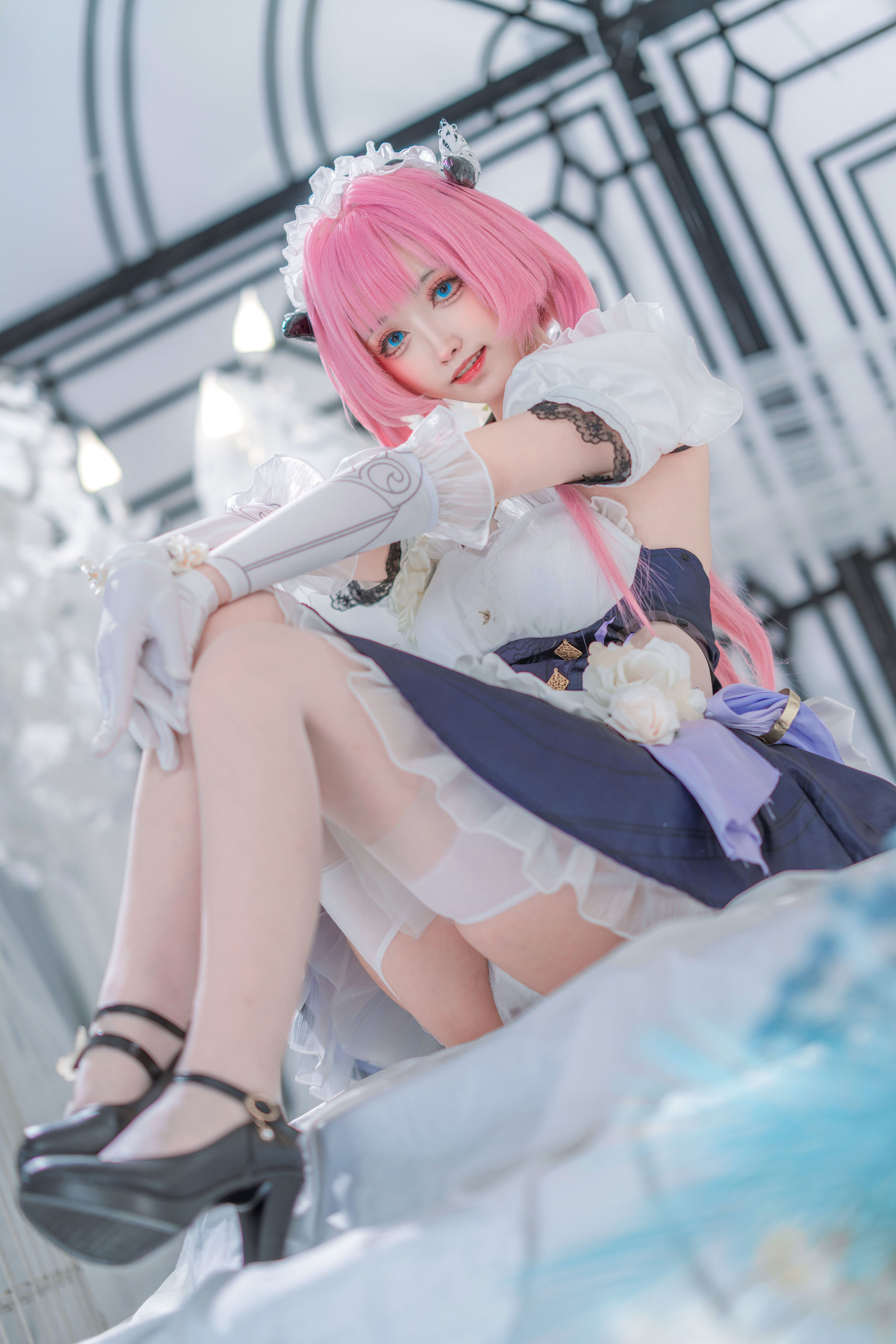 动漫博主大大卷卷小卷 - 崩坏3 爱莉希雅女仆/(29P)