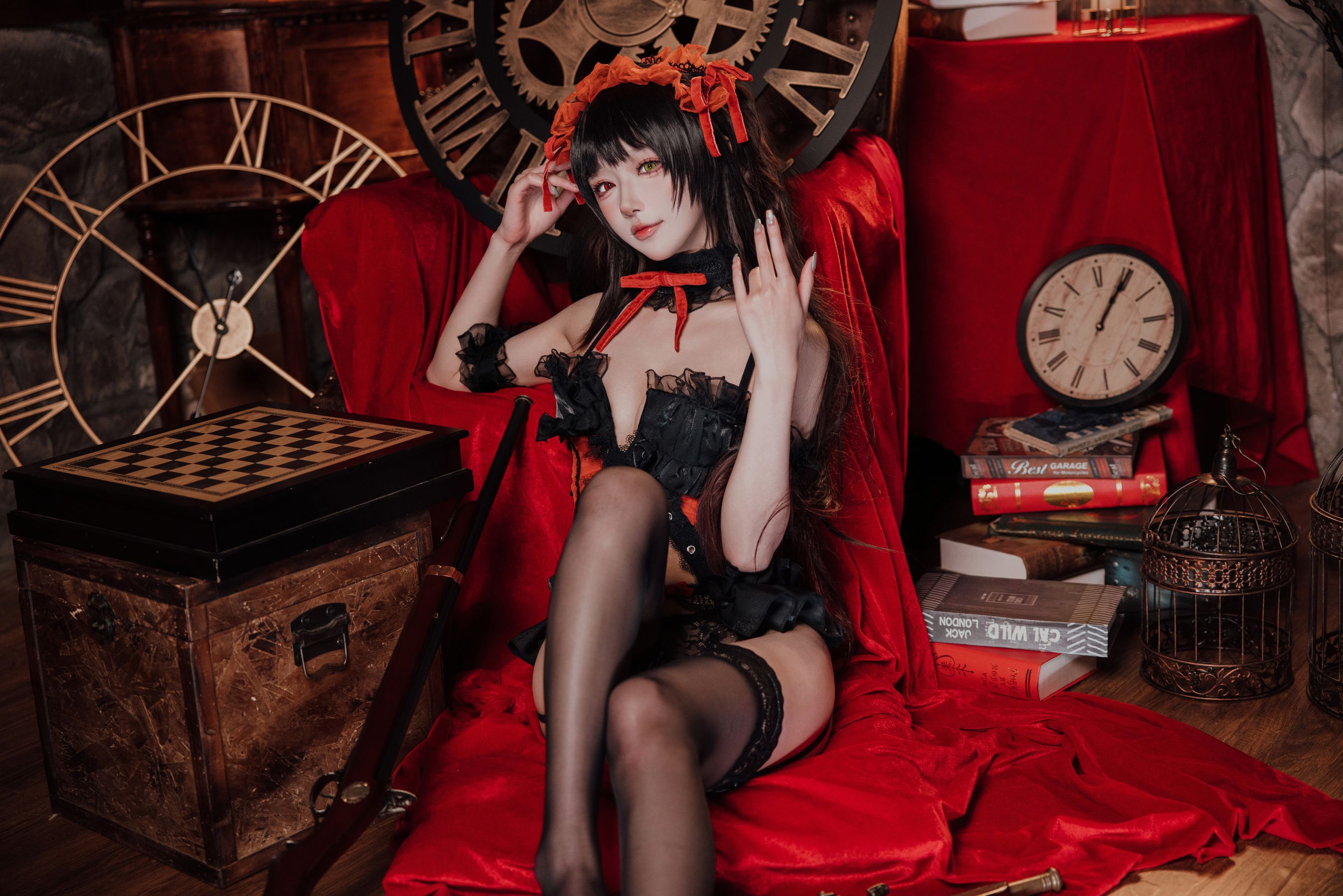 动漫博主阿包也是兔娘 - 时崎狂三/(36P)