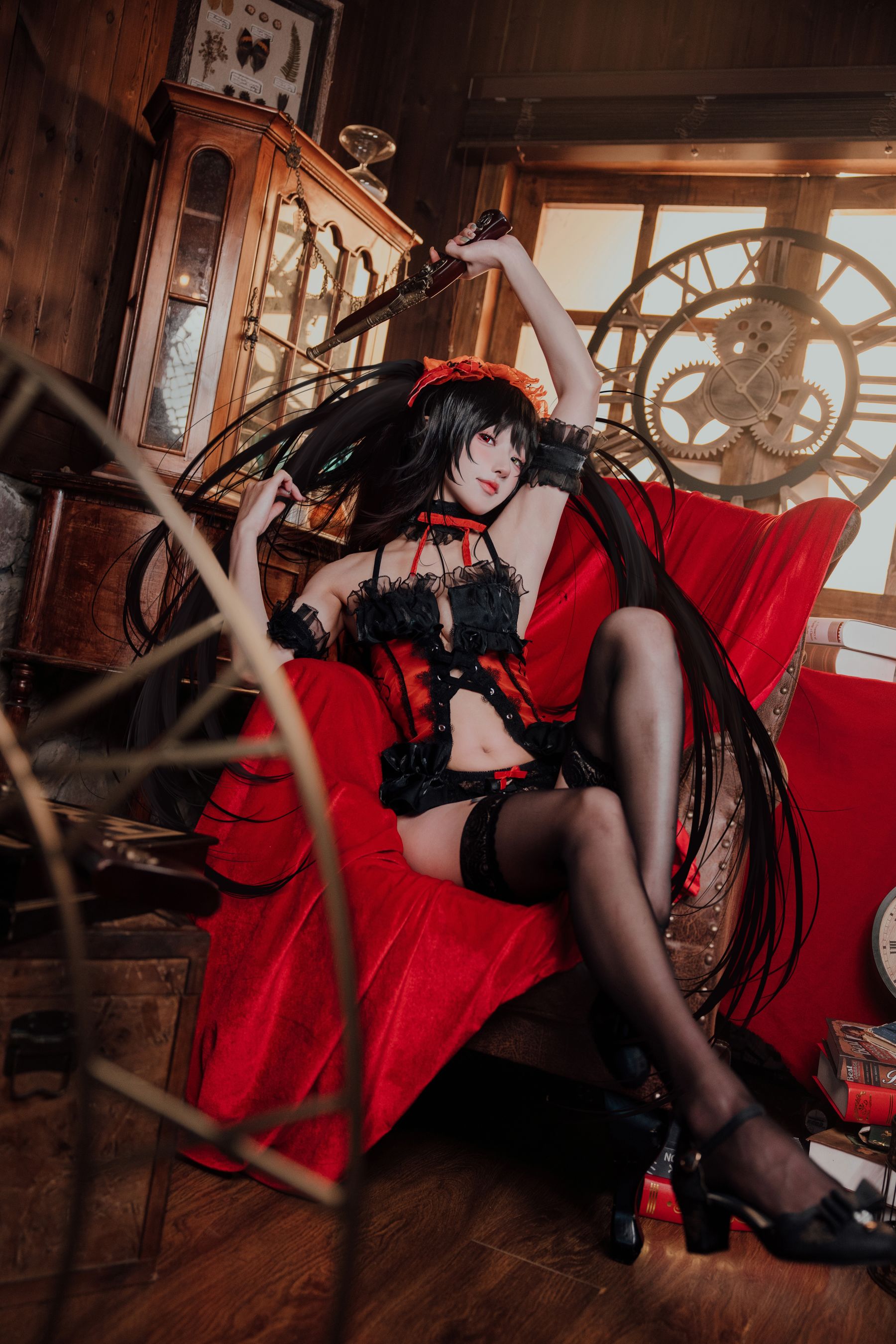 动漫博主阿包也是兔娘 - 时崎狂三/(36P)