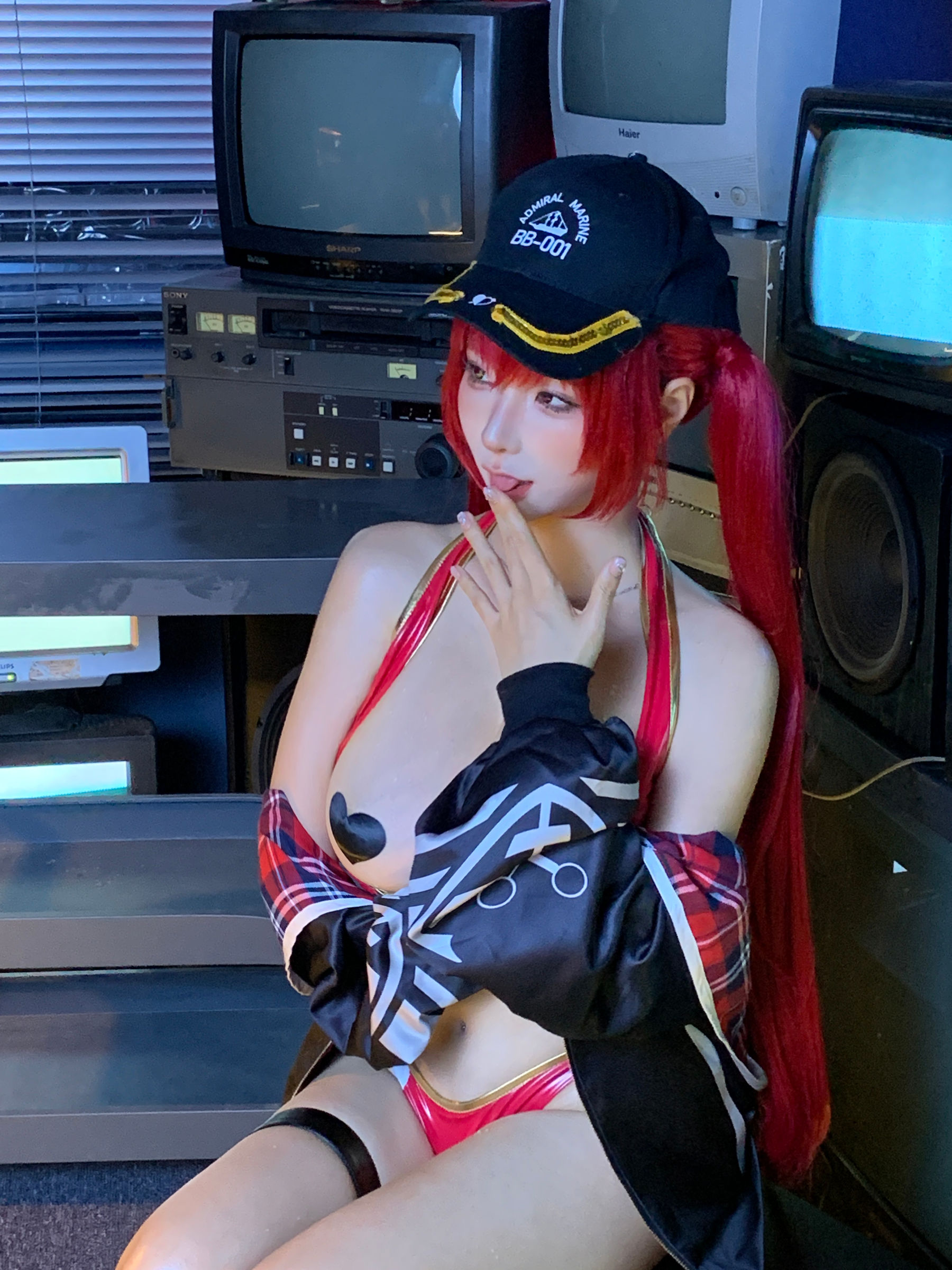 动漫博主蠢沫沫 - Hololive 宝钟玛琳 船长/(238P)