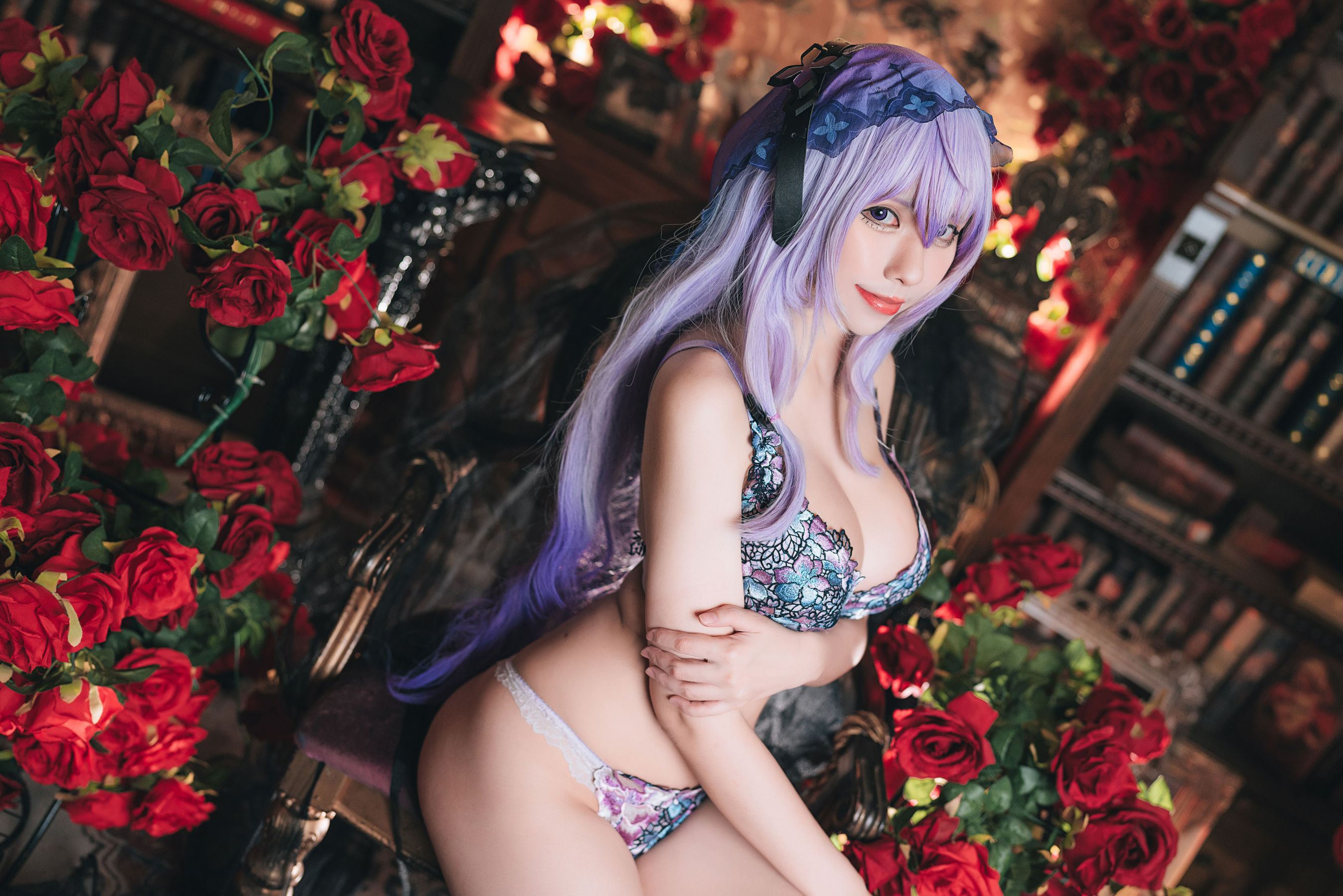 小空sora - 碧蓝档案 飞鸟马时 内衣/(19P)