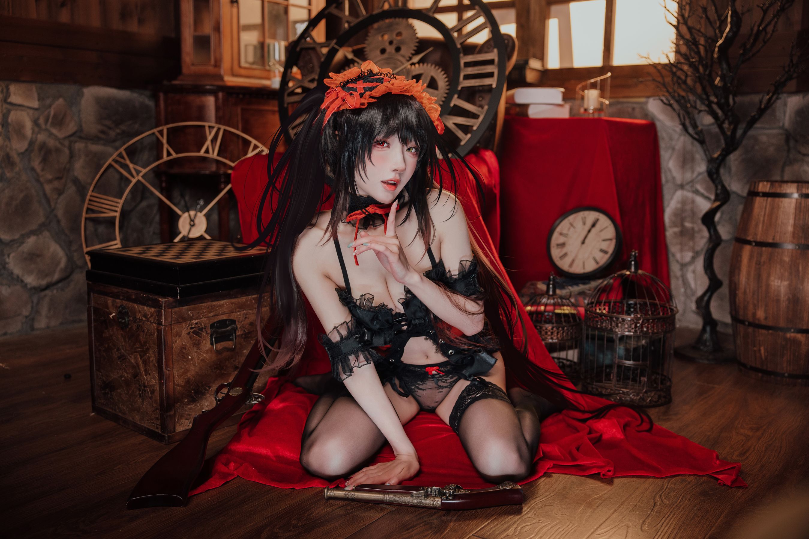 动漫博主阿包也是兔娘 - 时崎狂三/(36P)