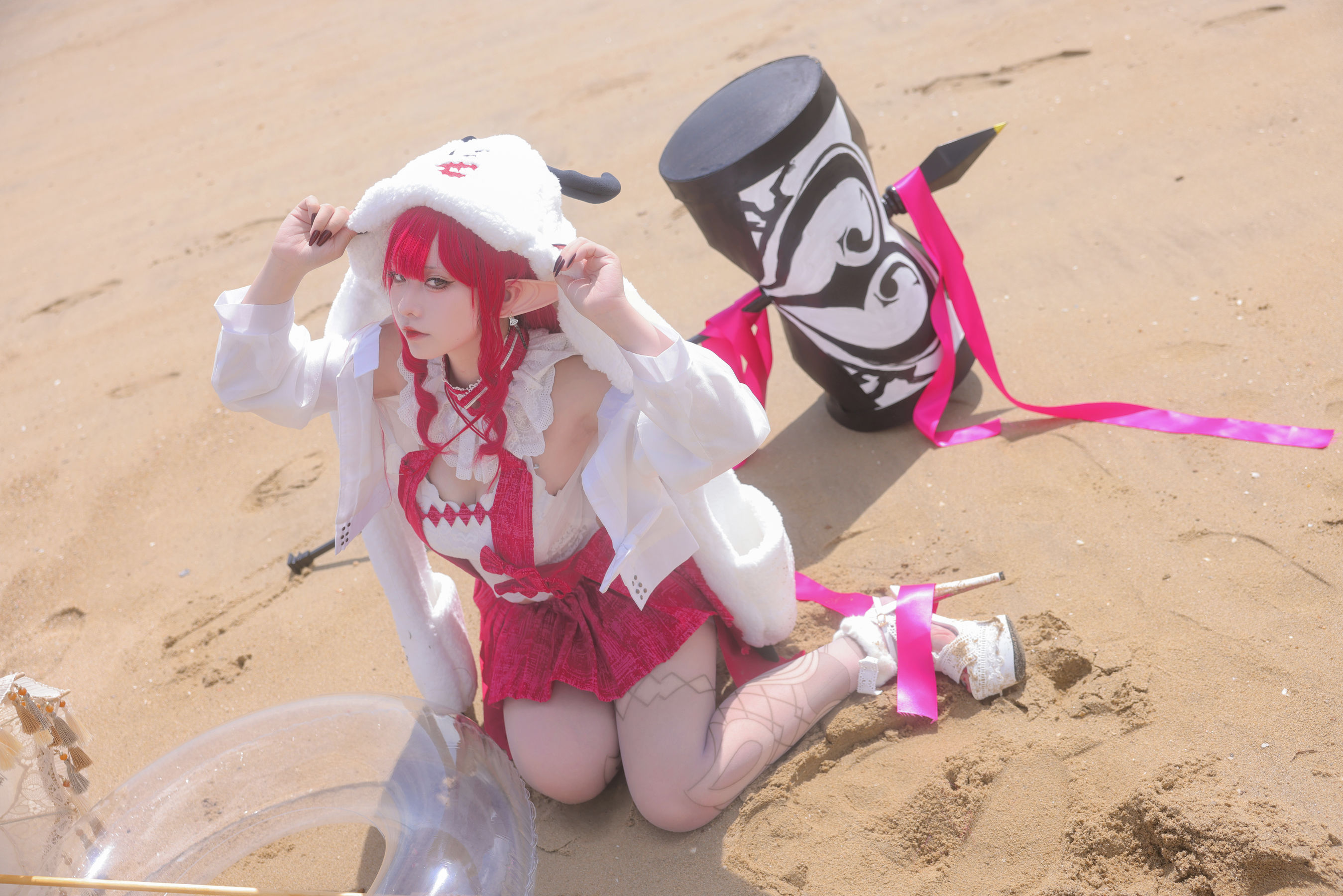 动漫博主G44不会受伤 - 米可科尔 芭万希 妖精骑士崔斯坦/(25P)