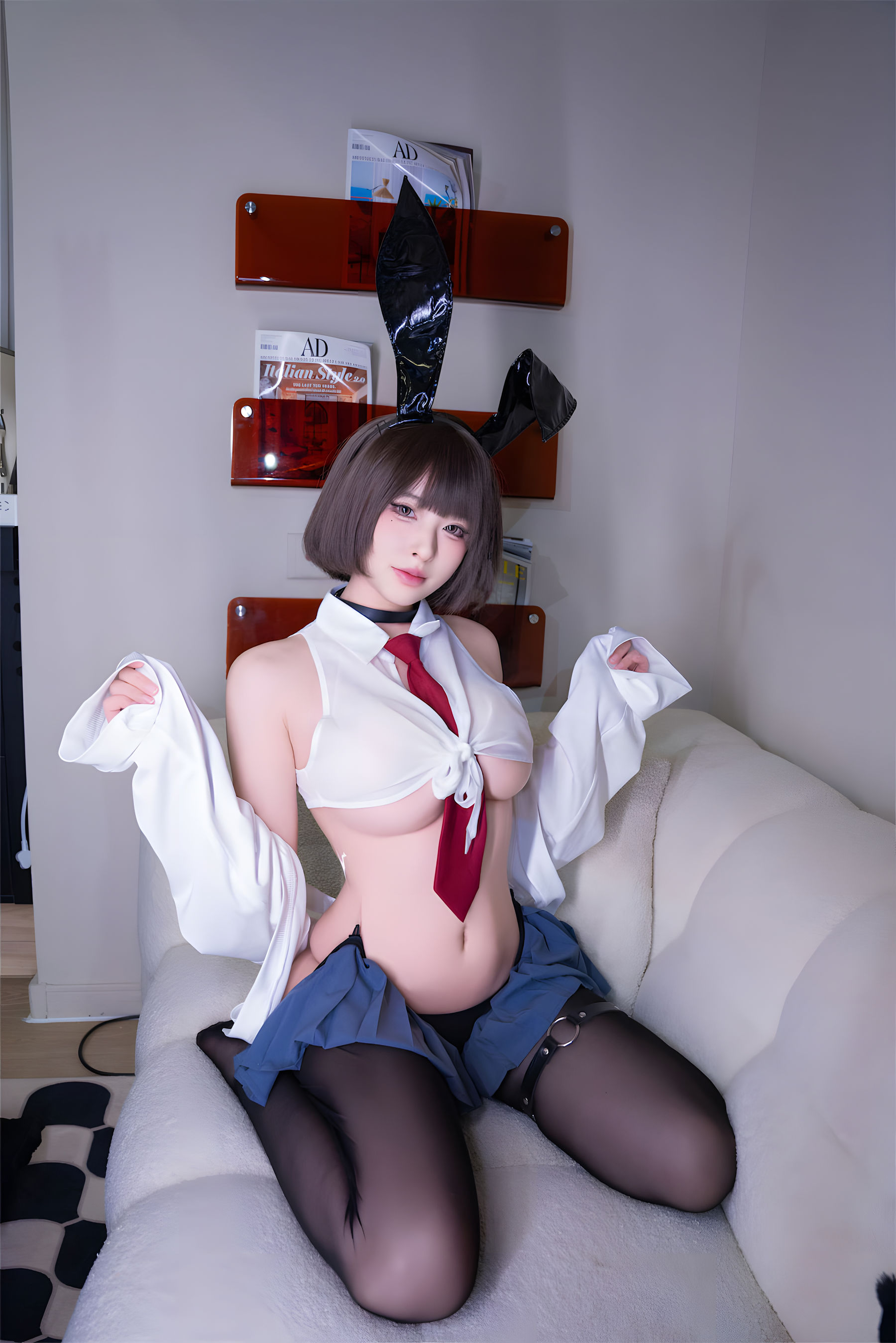 尤物清水由乃 - JK兔女郎/(59P)
