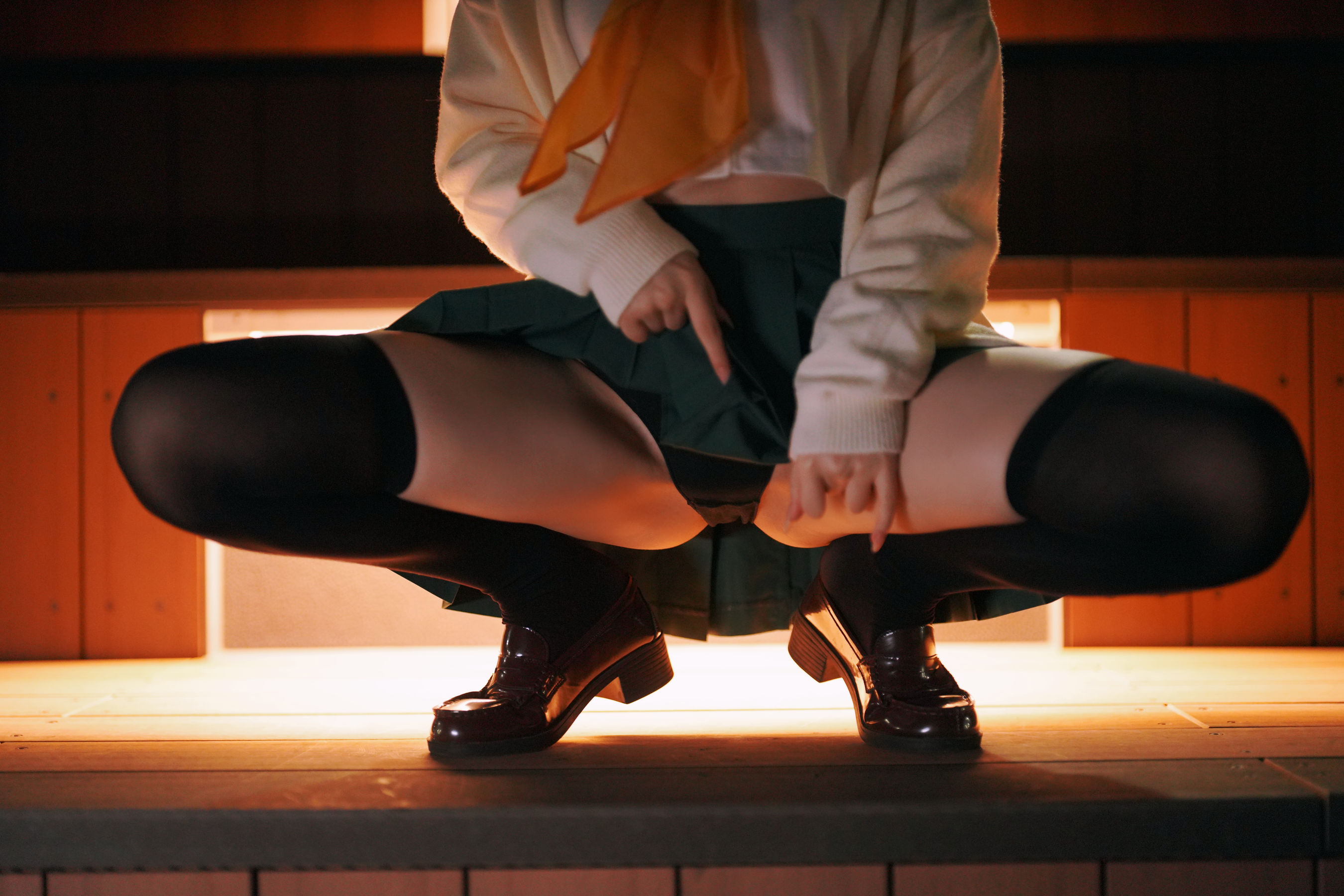 幼愛youmeko - 小琪舞JK制服/(48P)