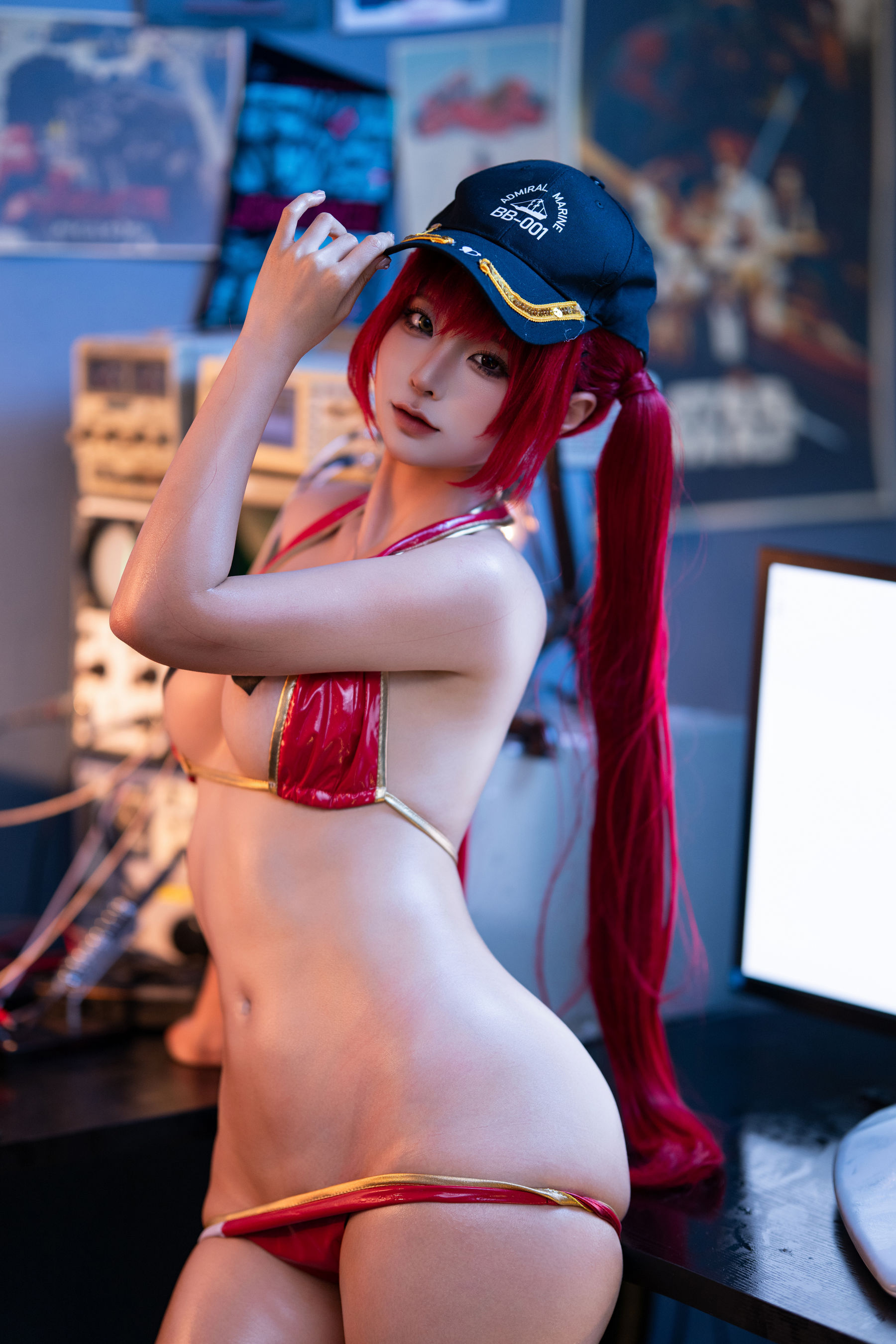 动漫博主蠢沫沫 - Hololive 宝钟玛琳 船长/(238P)