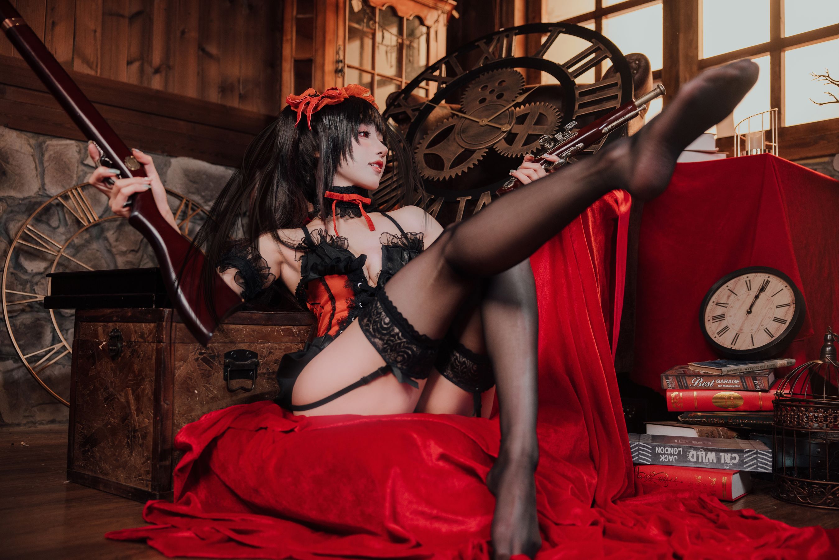 动漫博主阿包也是兔娘 - 时崎狂三/(36P)