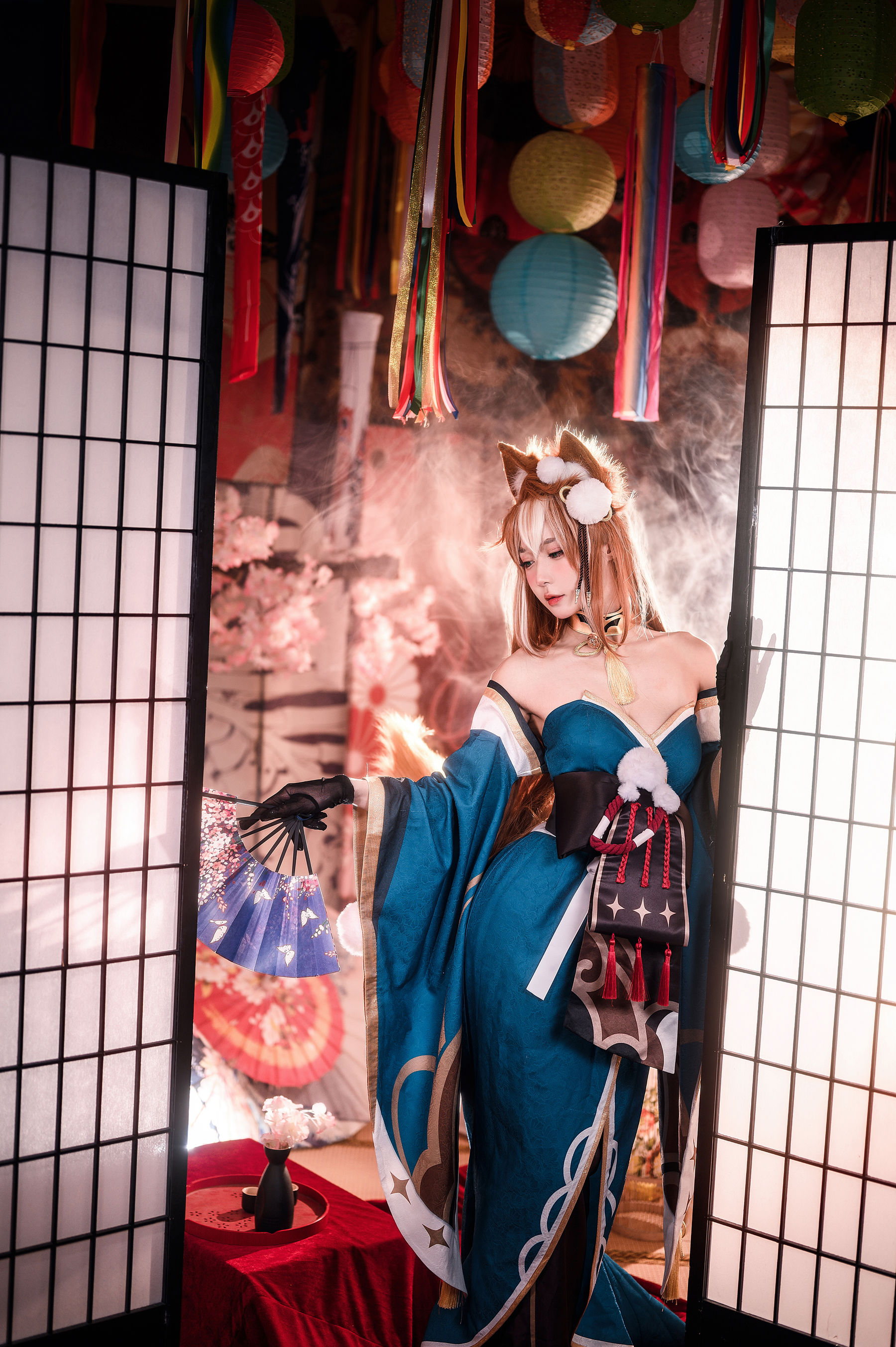 动漫博主阿包也是兔娘 - 原神 希娜小姐/(42P)