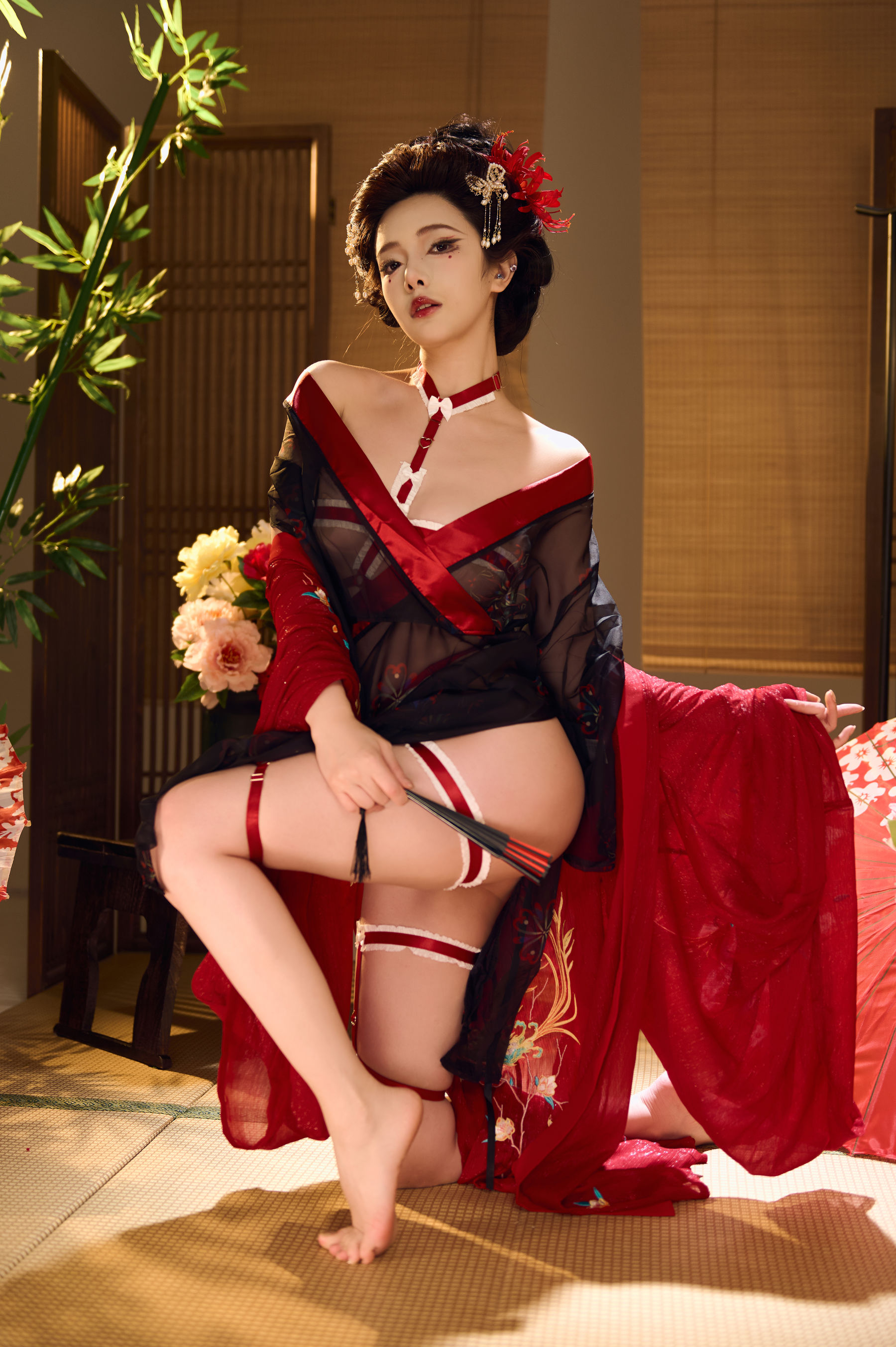 动漫博主雯妹 - 红袖添香/(61P)