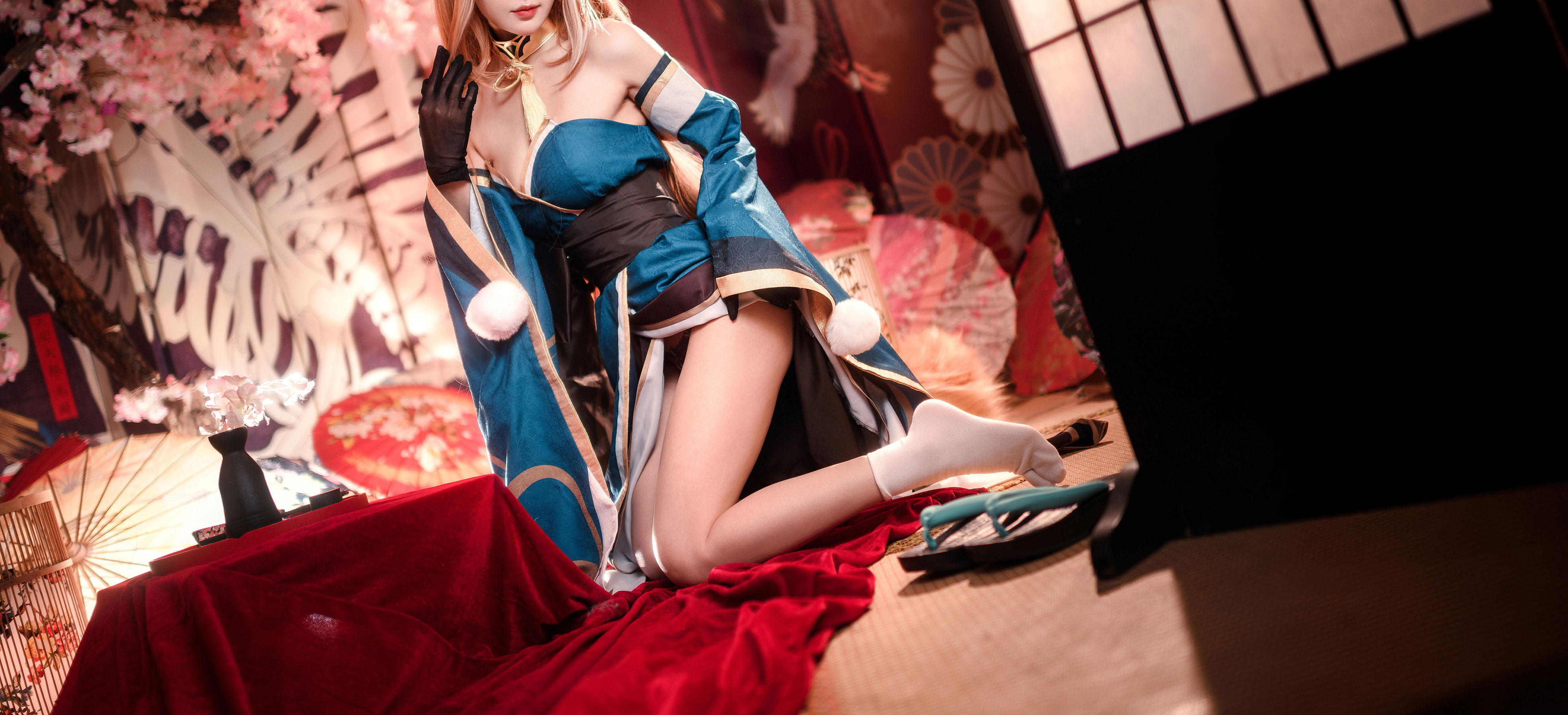 动漫博主阿包也是兔娘 - 原神 希娜小姐/(42P)