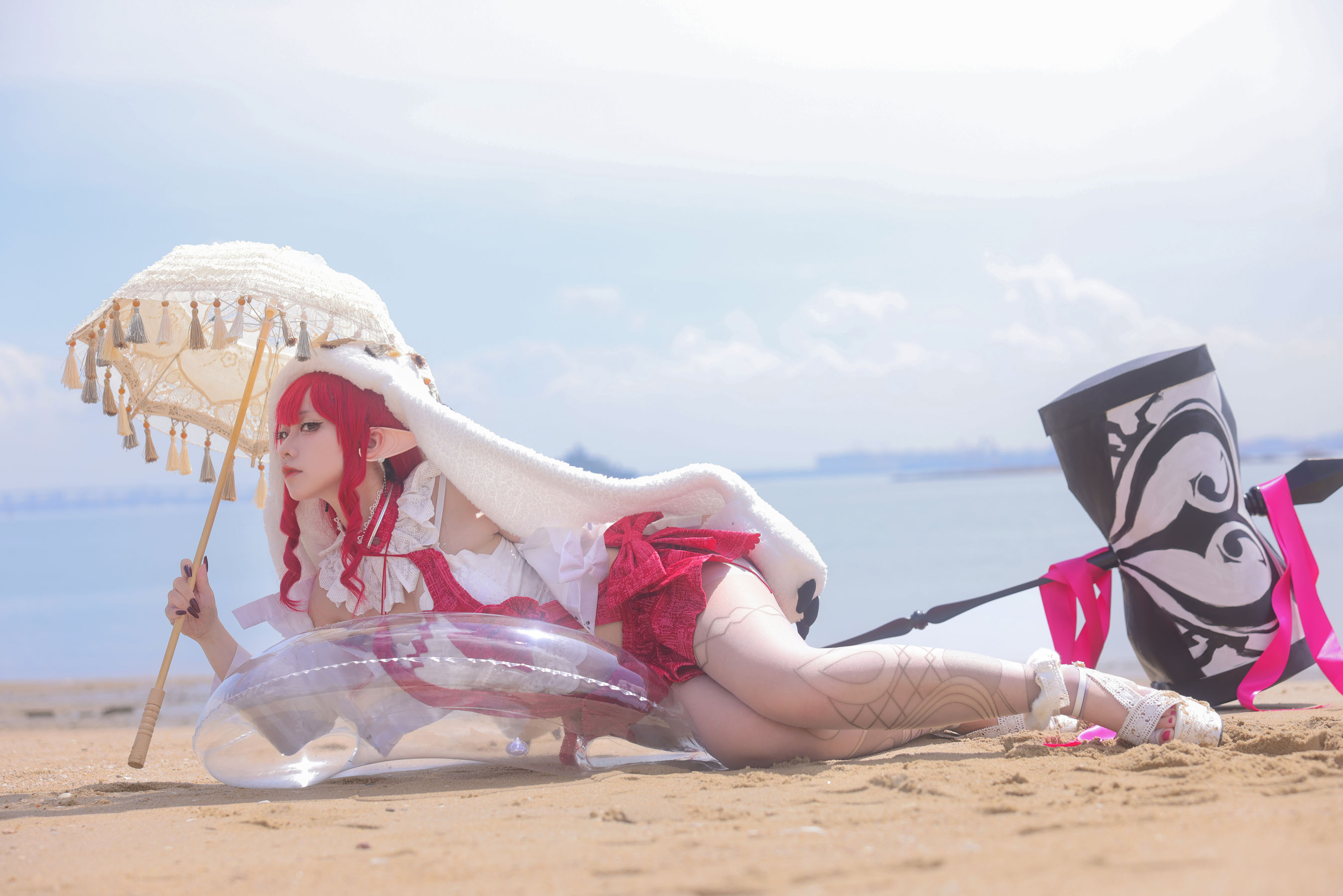 动漫博主G44不会受伤 - 米可科尔 芭万希 妖精骑士崔斯坦/(25P)