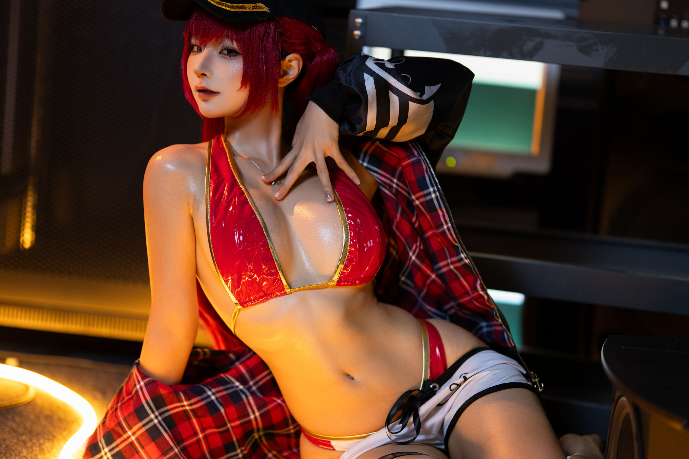 动漫博主蠢沫沫 - Hololive 宝钟玛琳 船长/(238P)