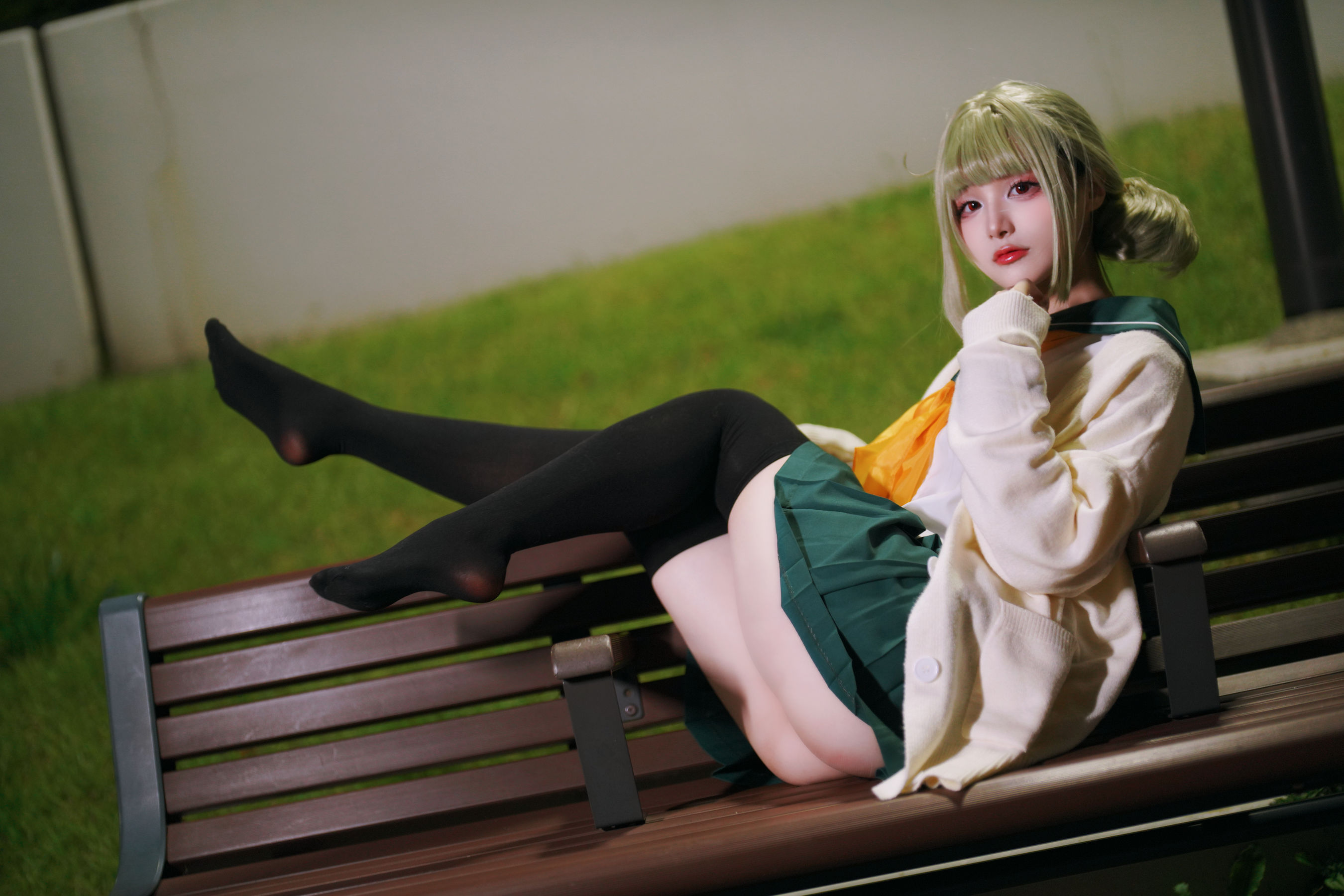 幼愛youmeko - 小琪舞JK制服/(48P)