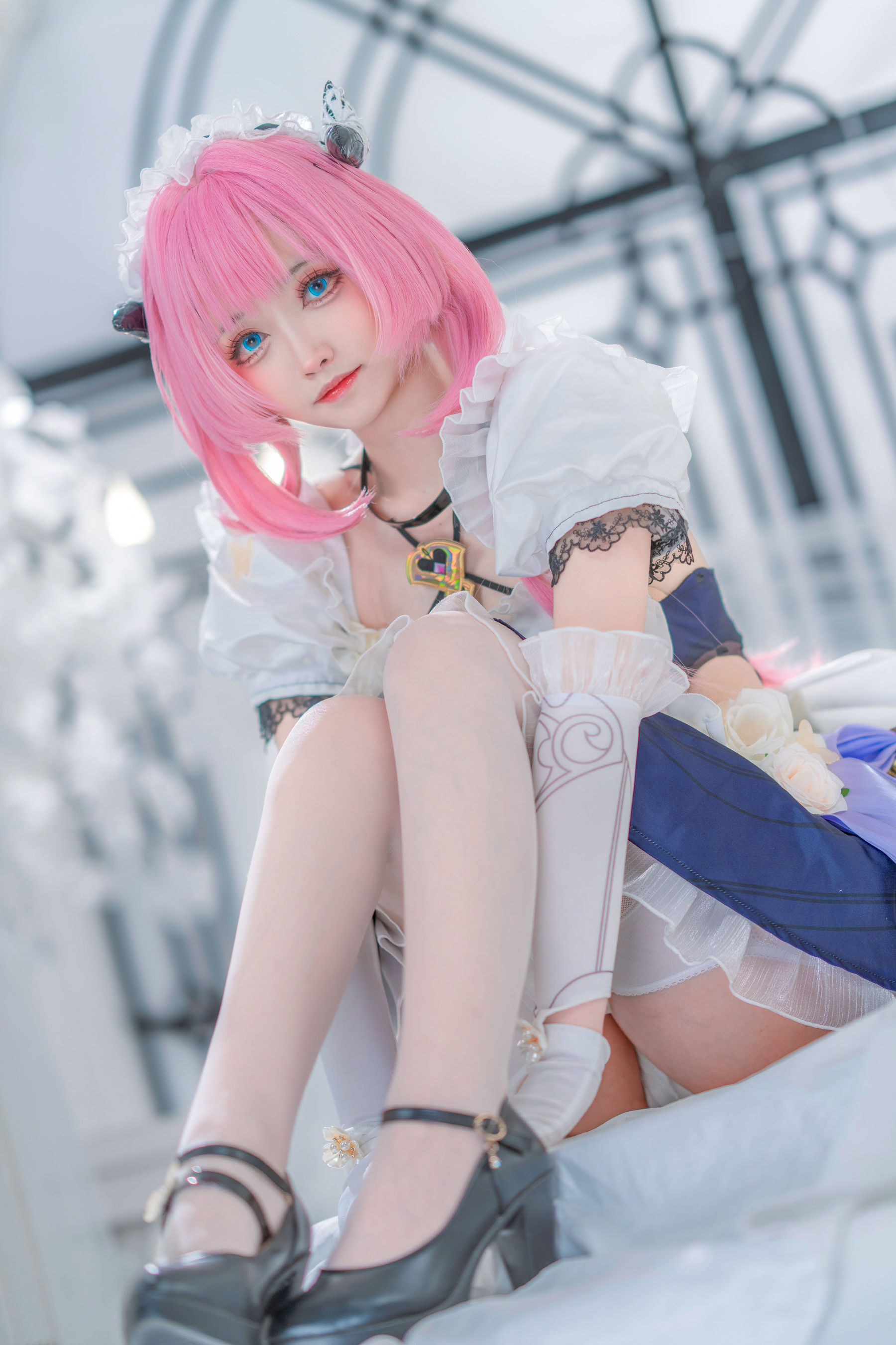 动漫博主大大卷卷小卷 - 崩坏3 爱莉希雅女仆/(29P)