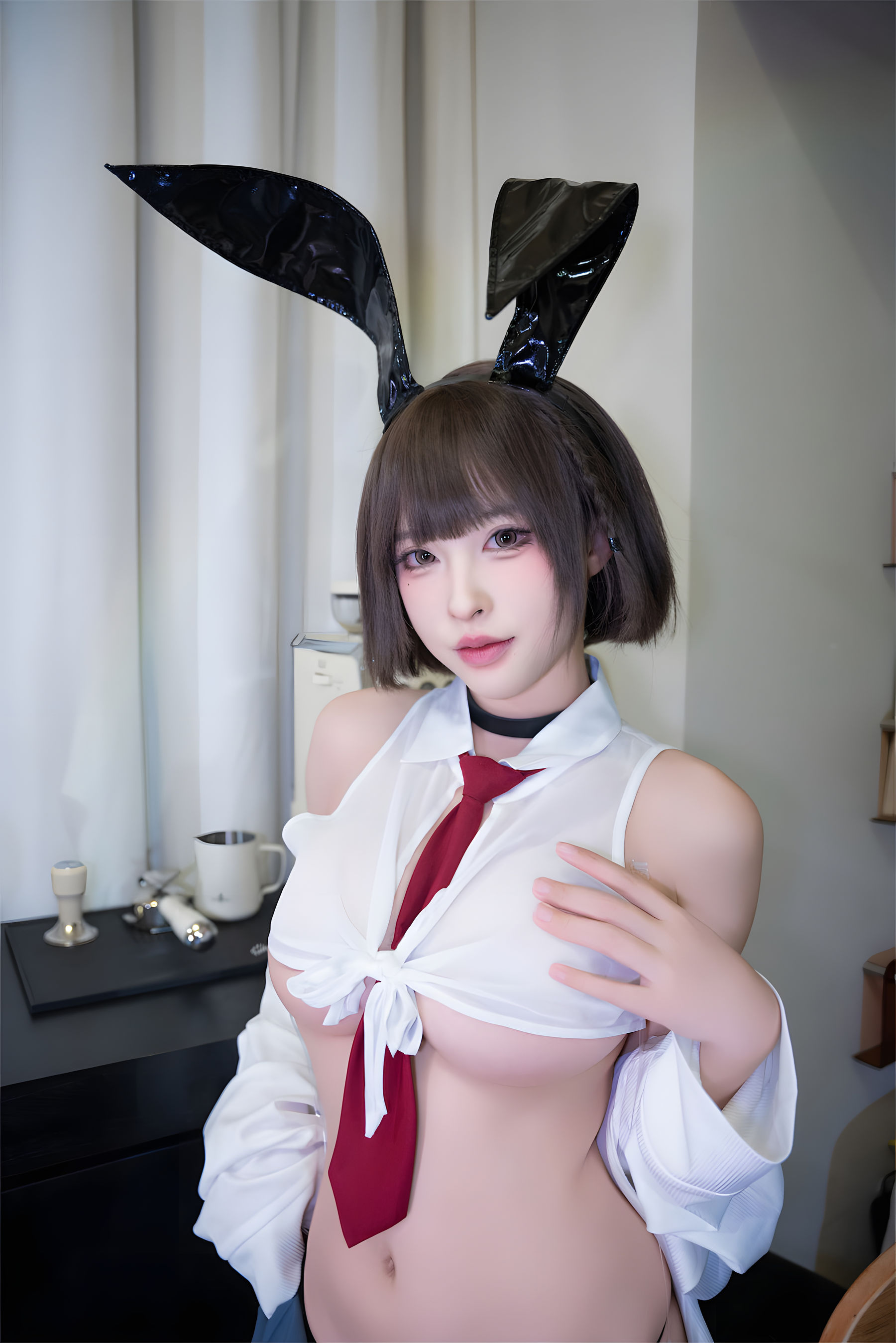 尤物清水由乃 - JK兔女郎/(59P)
