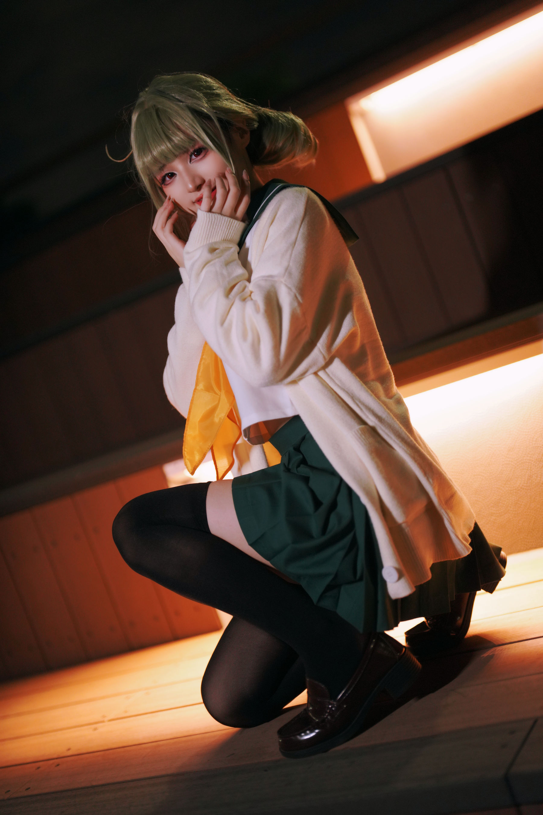 幼愛youmeko - 小琪舞JK制服/(48P)