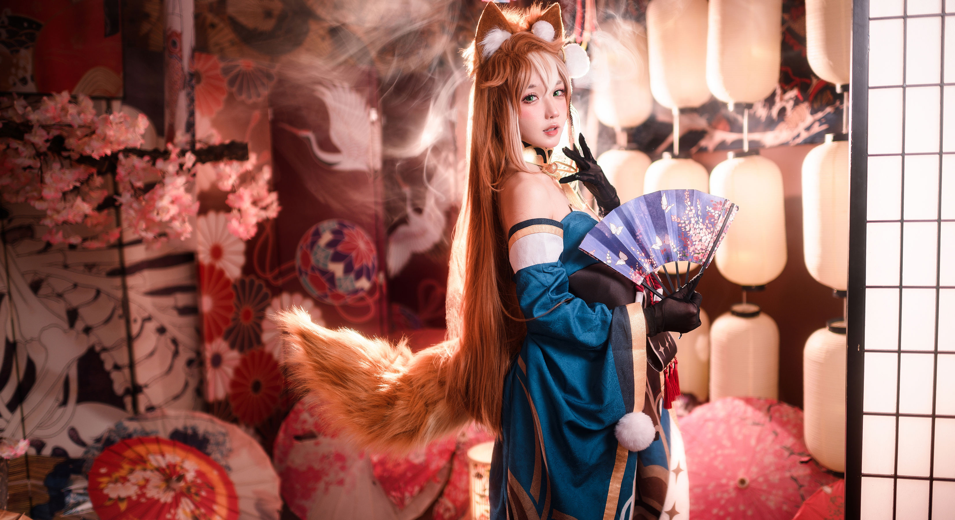 动漫博主阿包也是兔娘 - 原神 希娜小姐/(42P)