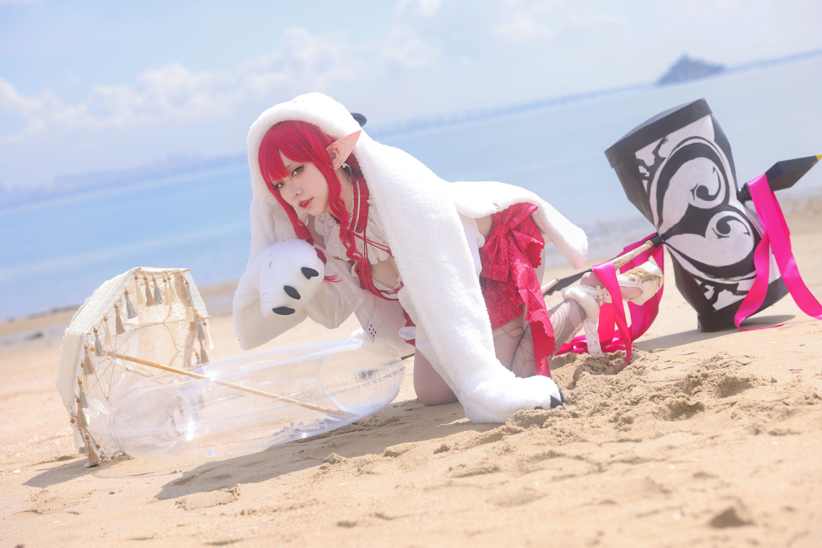 动漫博主G44不会受伤 - 米可科尔 芭万希 妖精骑士崔斯坦/(25P)