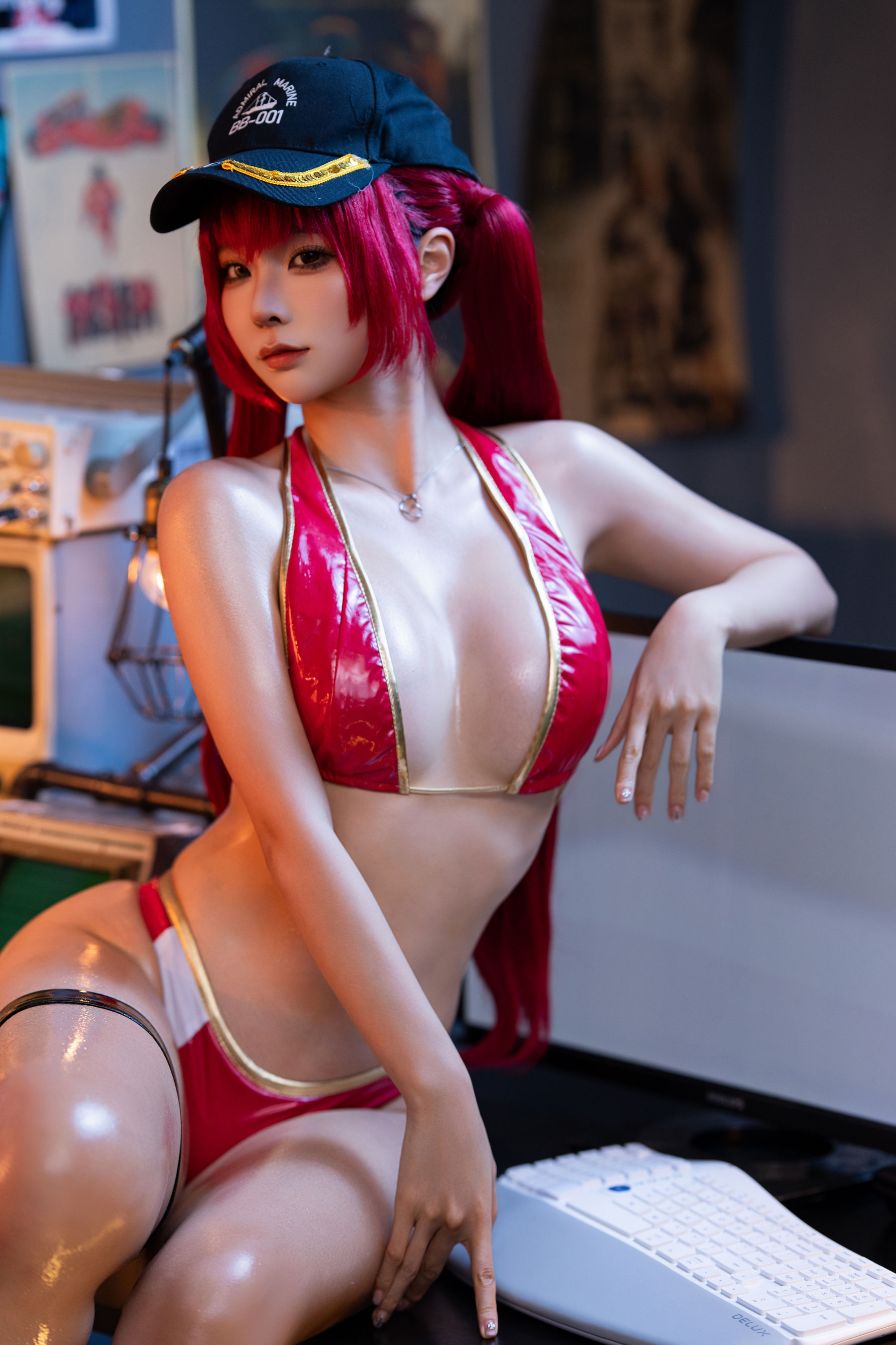 动漫博主蠢沫沫 - Hololive 宝钟玛琳 船长/(238P)