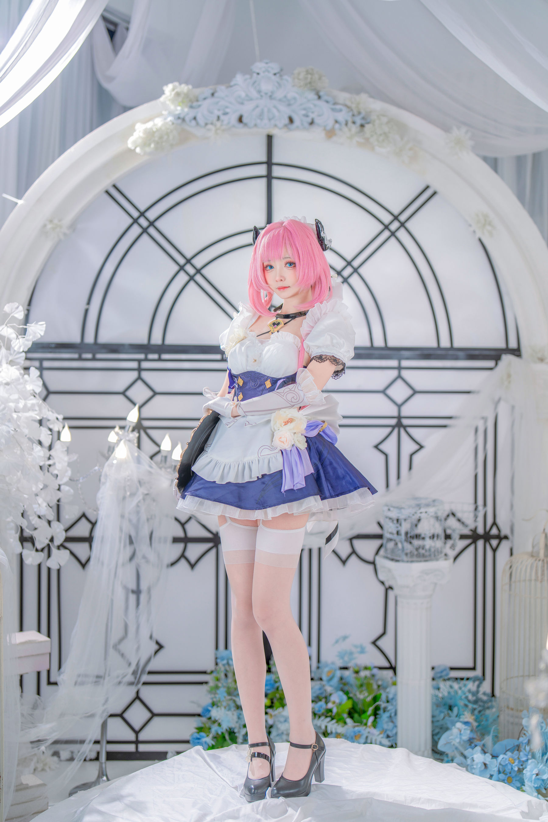 动漫博主大大卷卷小卷 - 崩坏3 爱莉希雅女仆/(29P)