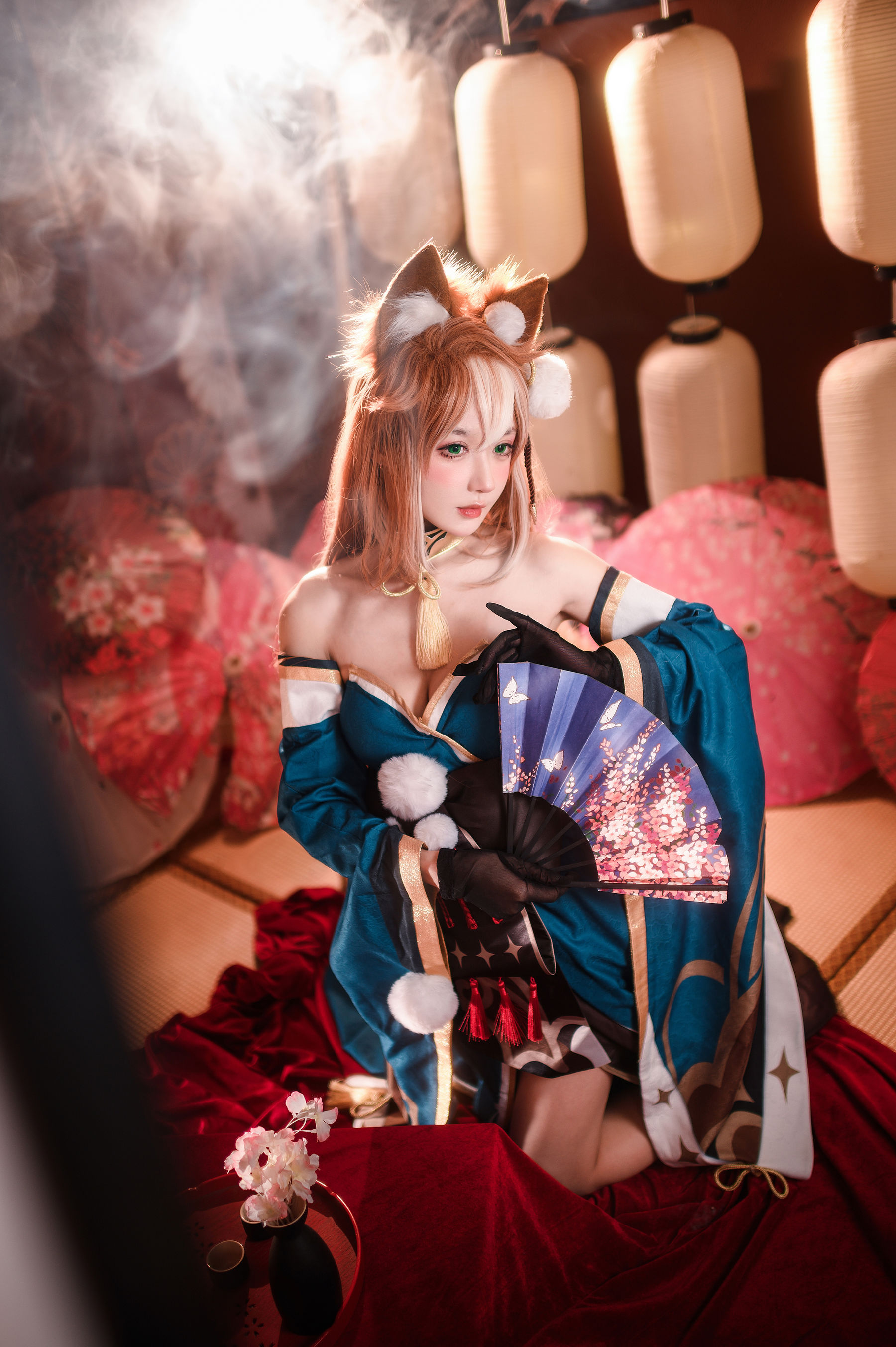 动漫博主阿包也是兔娘 - 原神 希娜小姐/(42P)