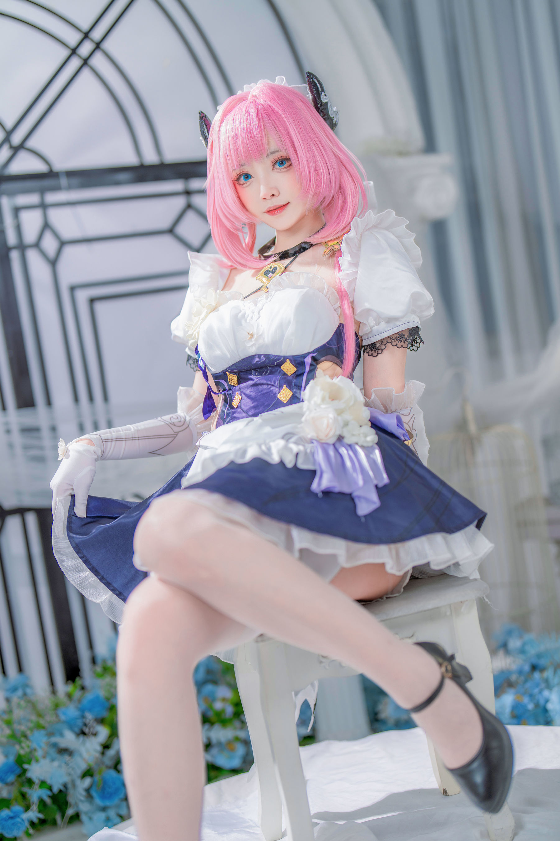 动漫博主大大卷卷小卷 - 崩坏3 爱莉希雅女仆/(29P)