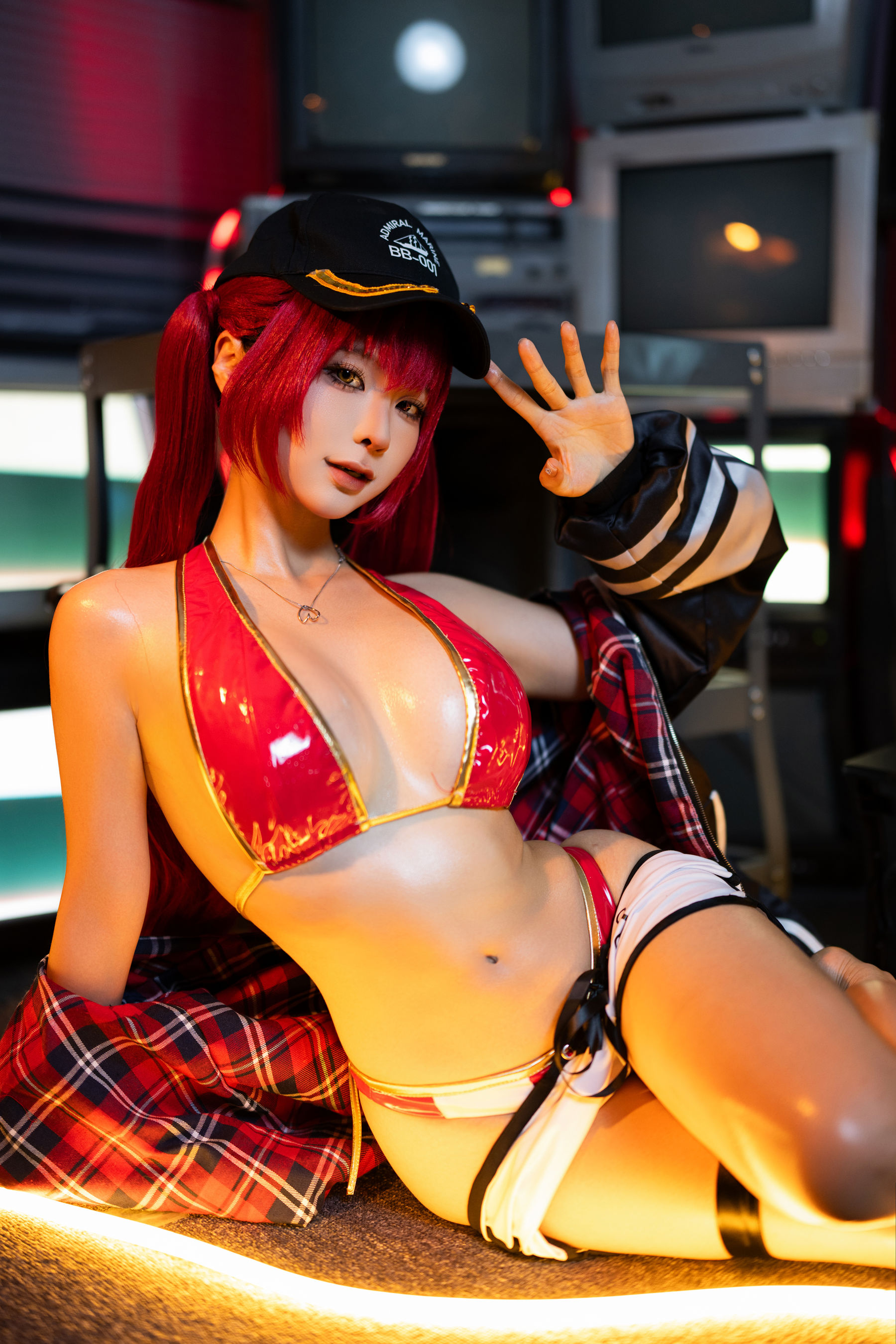 动漫博主蠢沫沫 - Hololive 宝钟玛琳 船长/(238P)