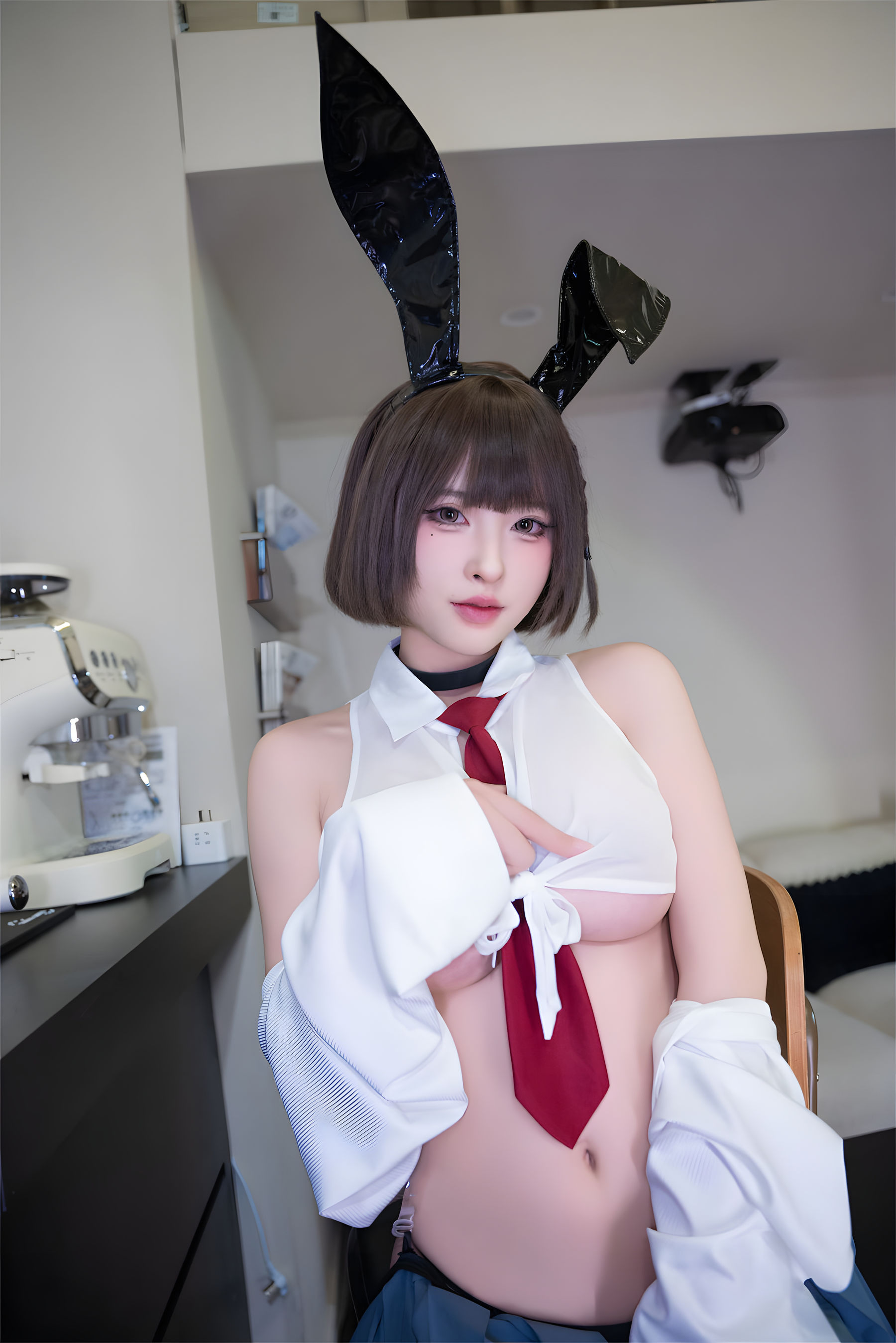 尤物清水由乃 - JK兔女郎/(59P)