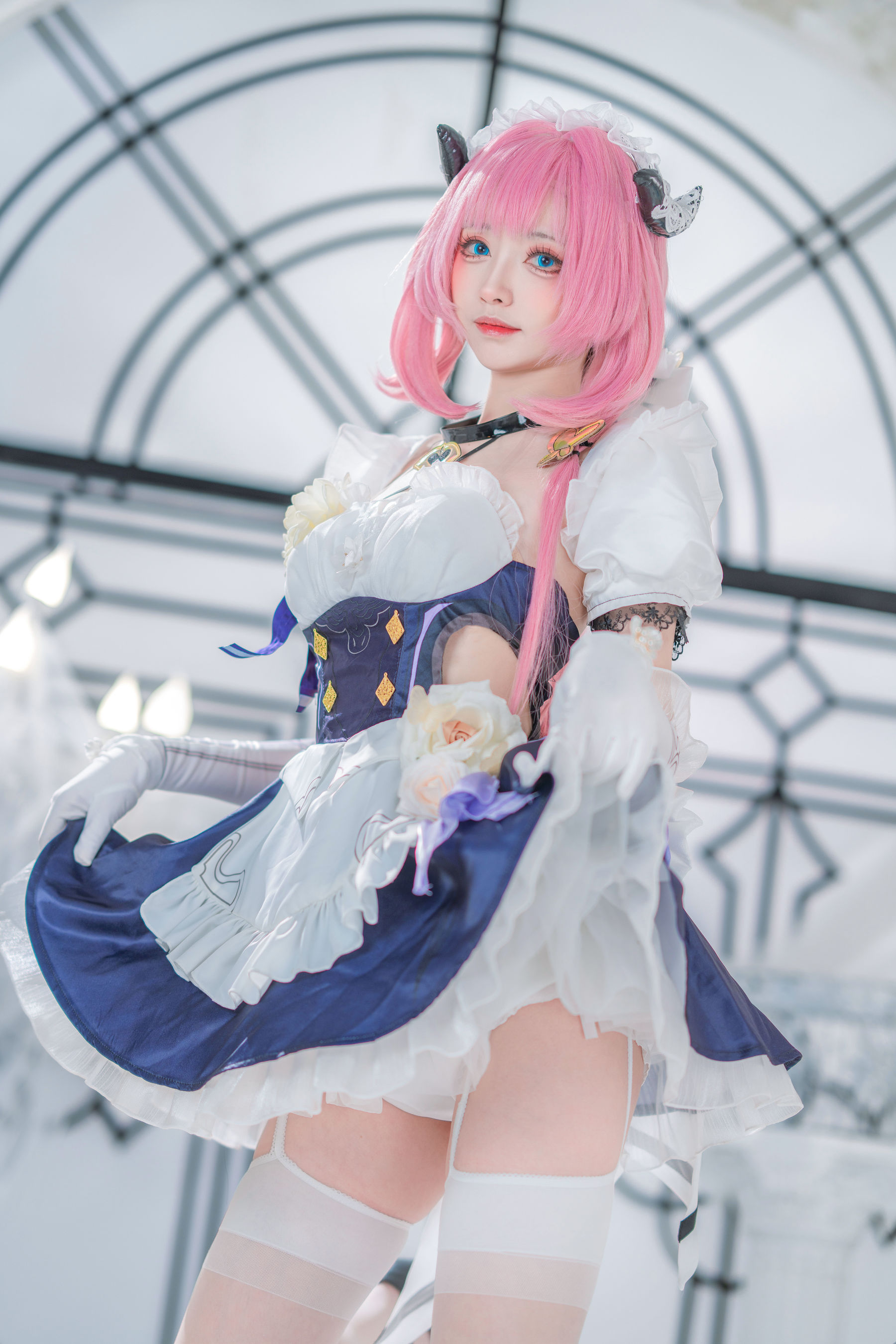 动漫博主大大卷卷小卷 - 崩坏3 爱莉希雅女仆/(29P)