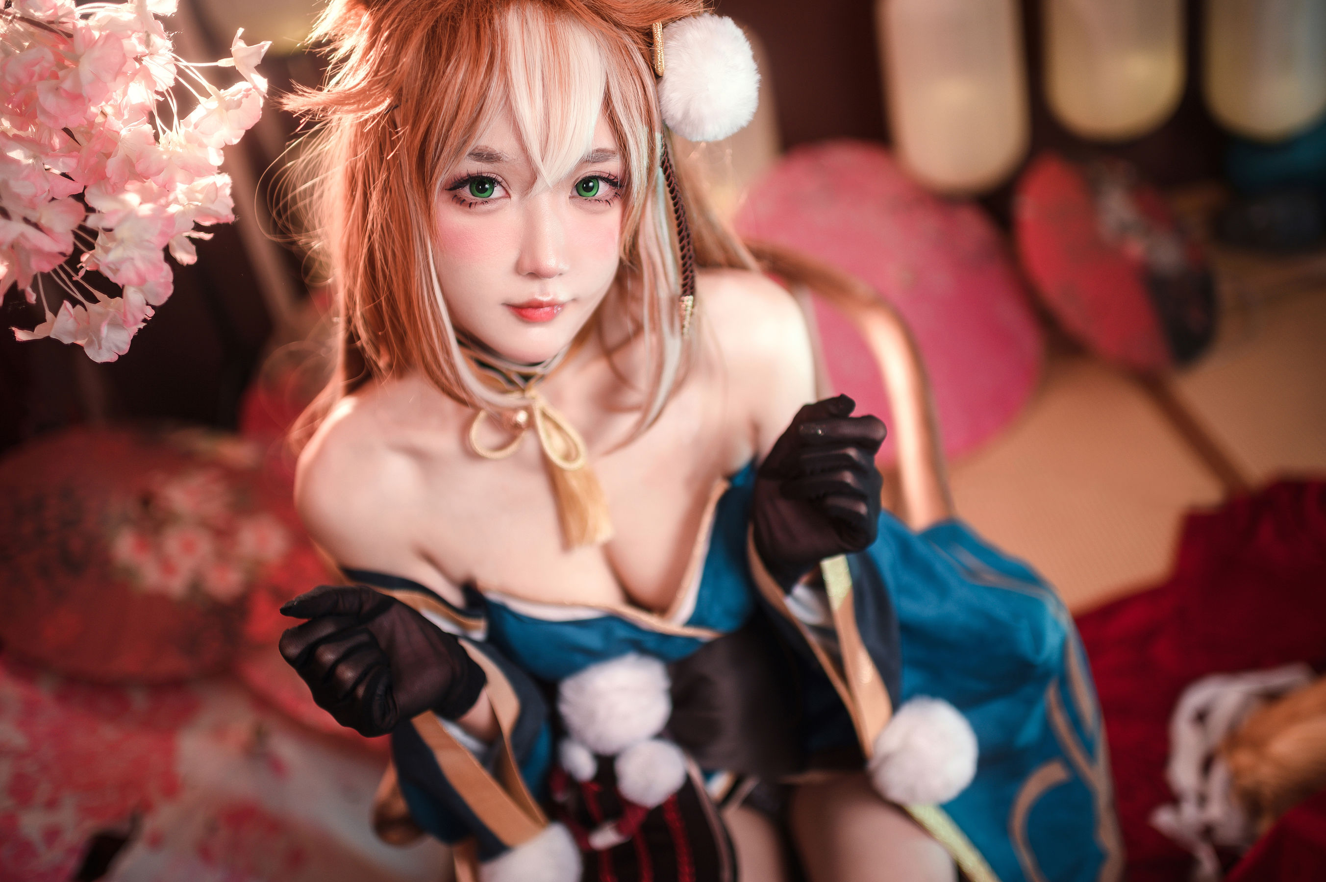 动漫博主阿包也是兔娘 - 原神 希娜小姐/(42P)